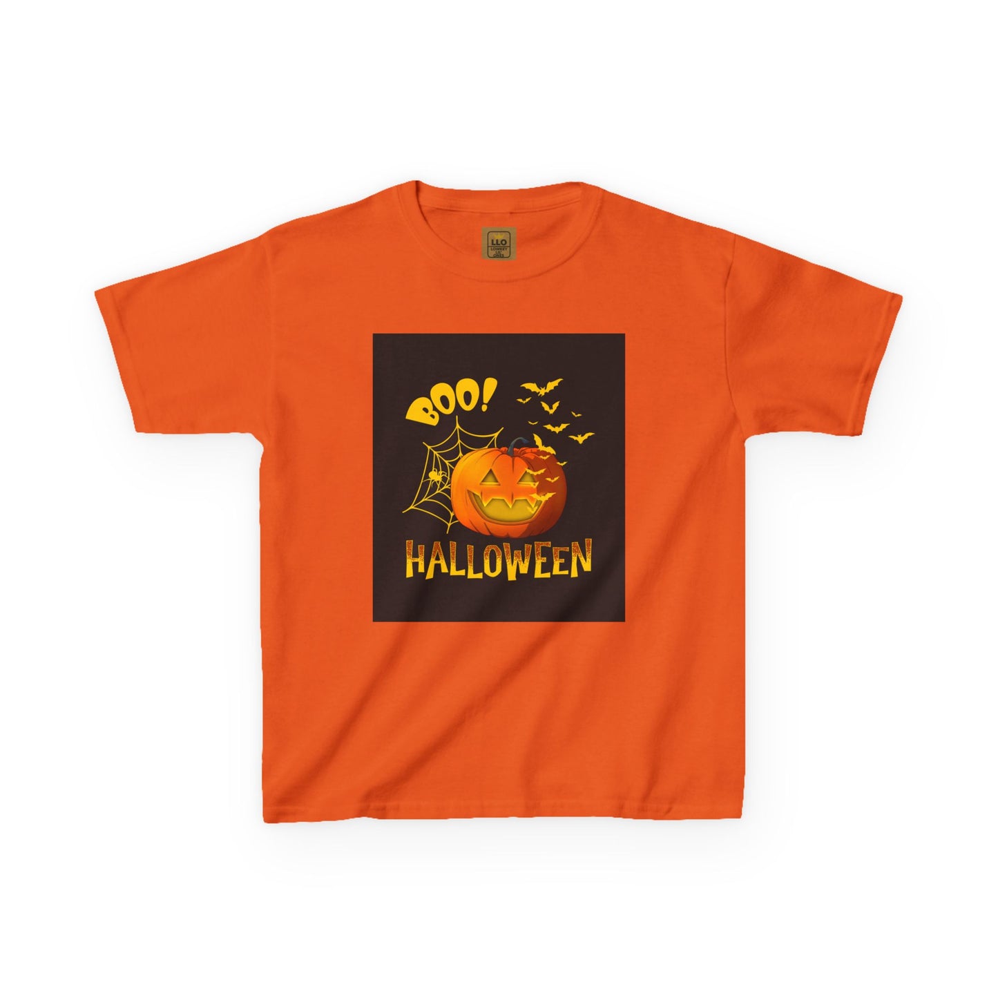 "Boo Halloween" Kids Halloween Tee- Lowkey Lil' Ones Collection