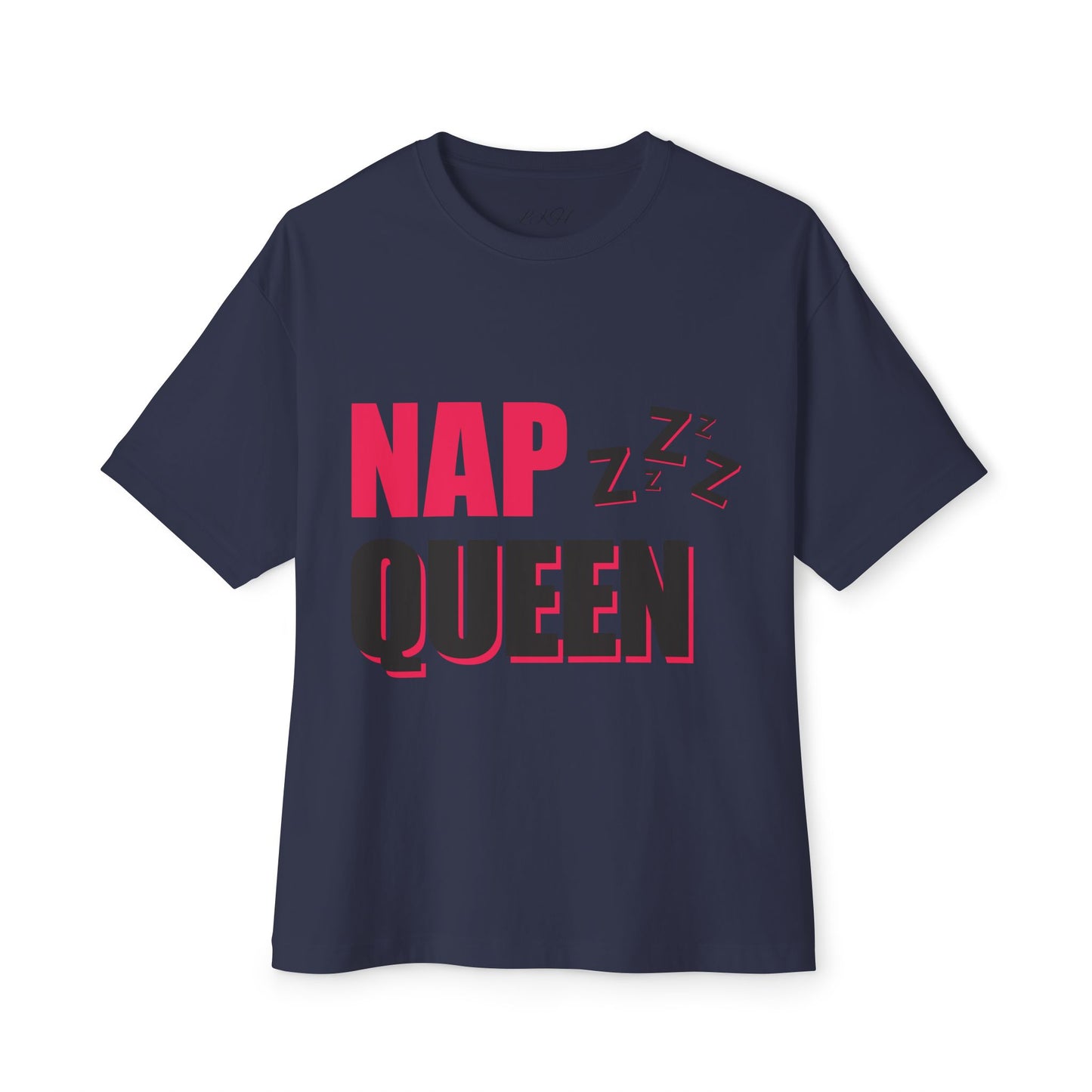 Nap Queen Oversized Tee - Relax Fit Sleep Lovers T-Shirt lowkey healing