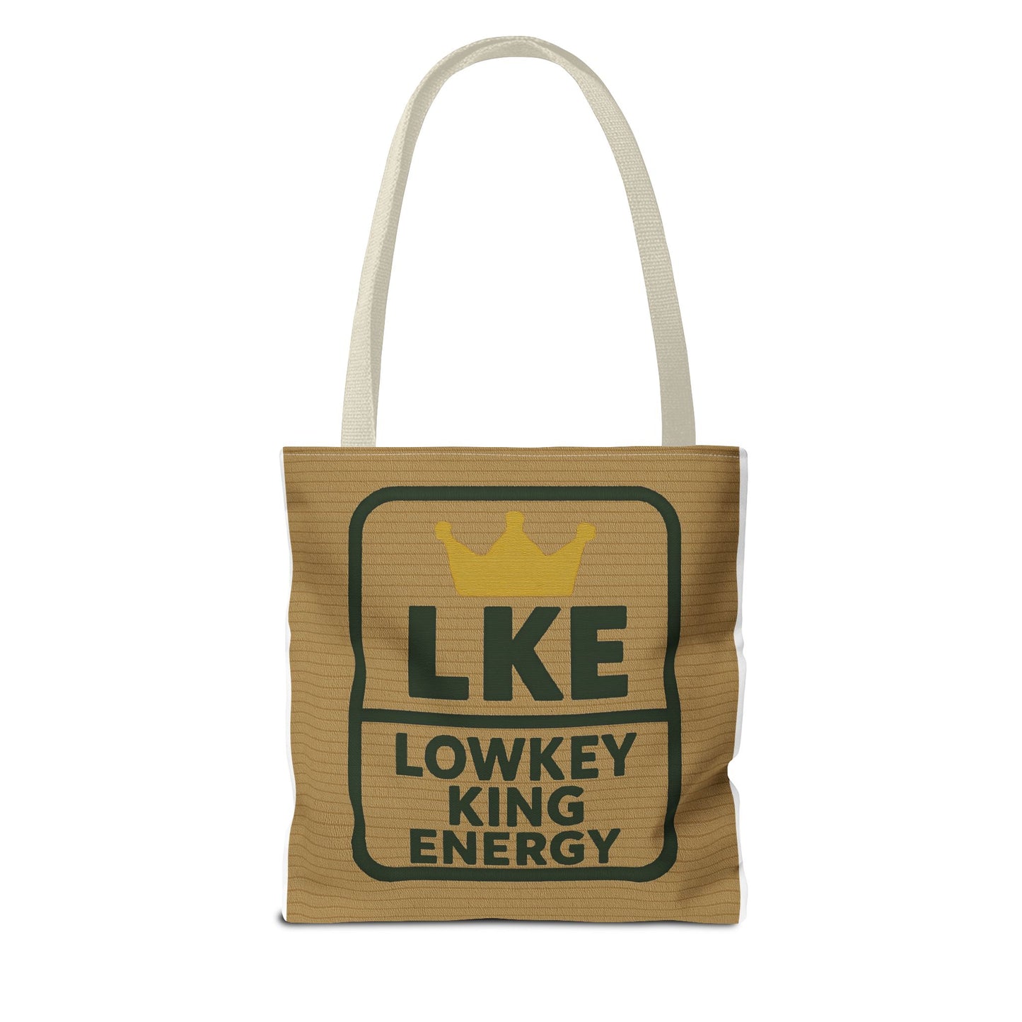LOWKEY HEALING ENERGY TOTE BAG- EMPOWERED, GROUNDED, ROYAL.