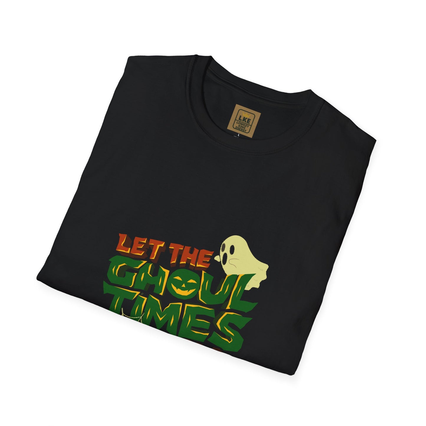 "Let The Ghoul Times Roll-Men's Halloween Tee"