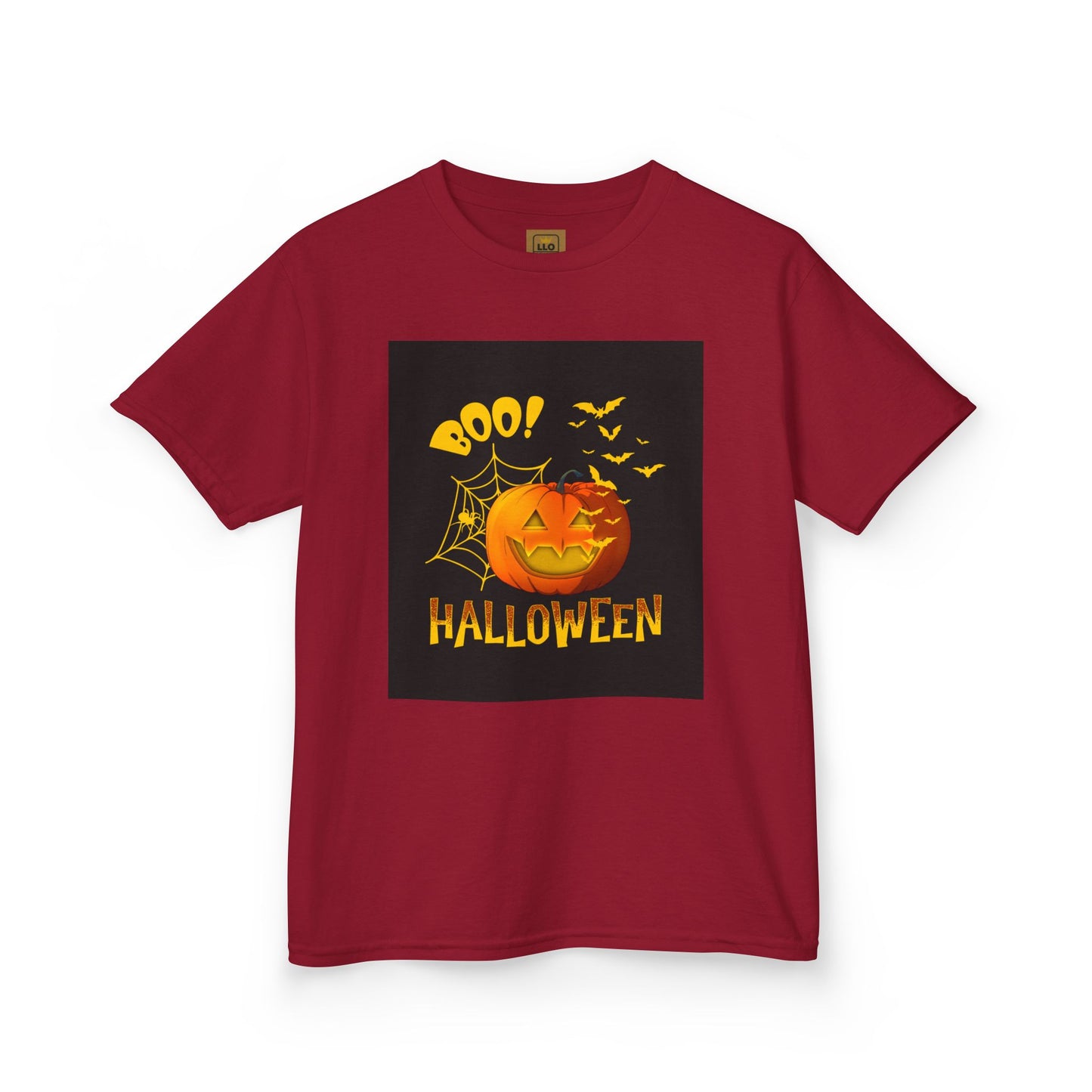 "Boo Halloween" Kids Halloween Tee- Lowkey Lil' Ones Collection