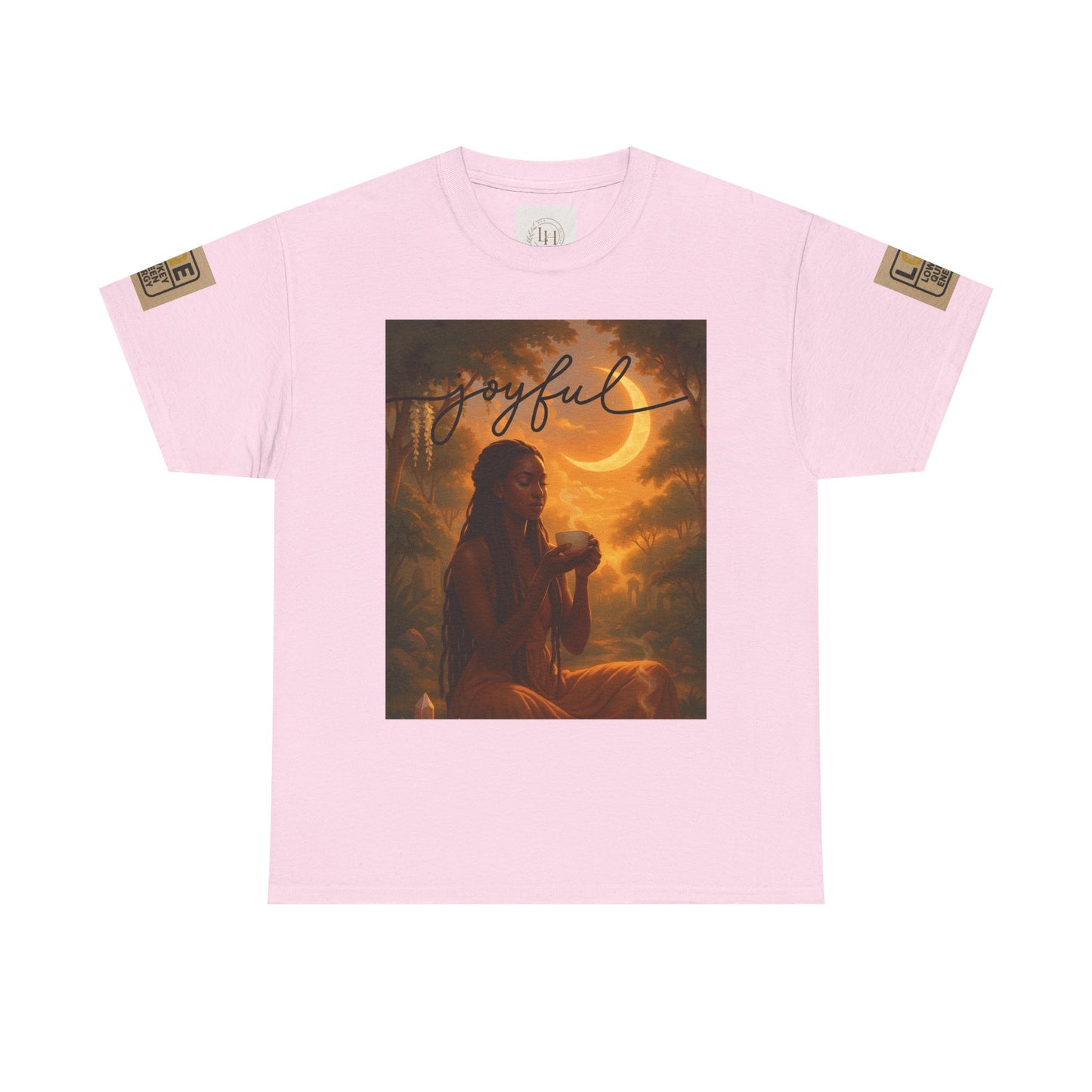 LOWKEY QUEEN TEE- GRACEFOL.GROUNDED. GLOWING