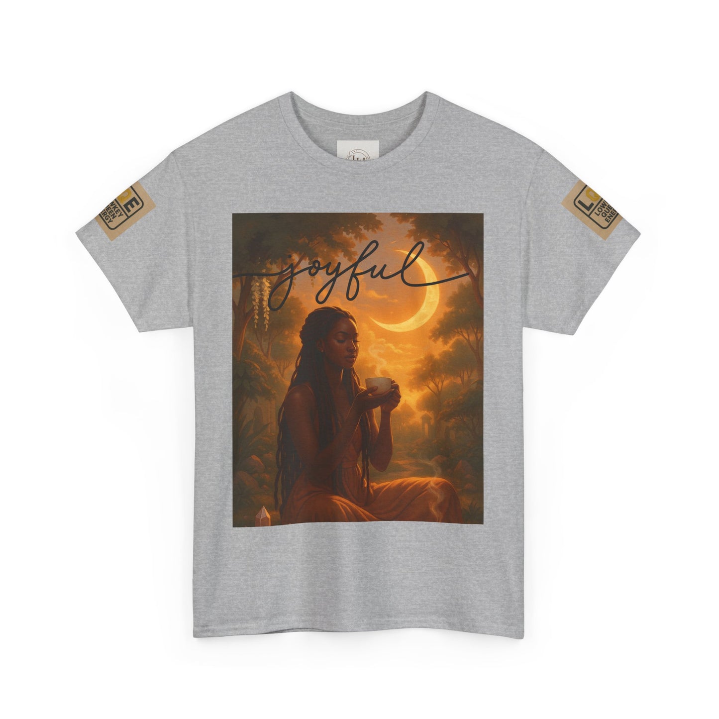 LOWKEY QUEEN TEE- GRACEFOL.GROUNDED. GLOWING