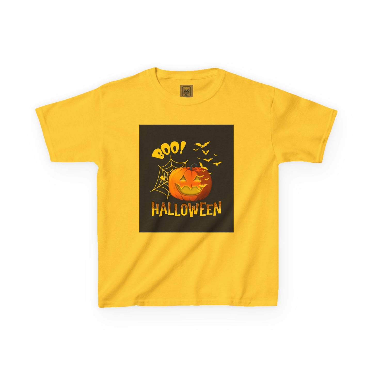 "Boo Halloween" Kids Halloween Tee- Lowkey Lil' Ones Collection