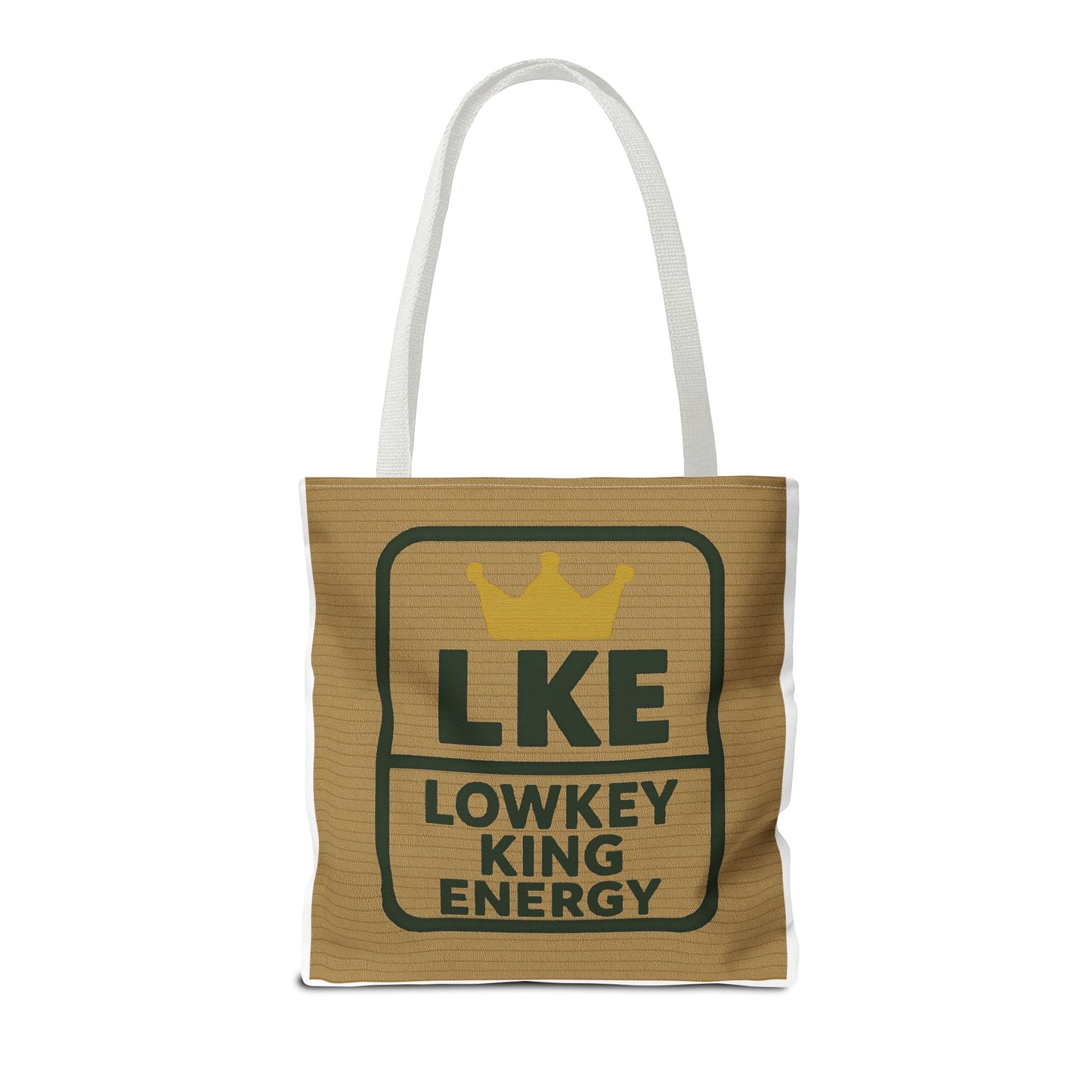 LOWKEY HEALING ENERGY TOTE BAG- EMPOWERED, GROUNDED, ROYAL.