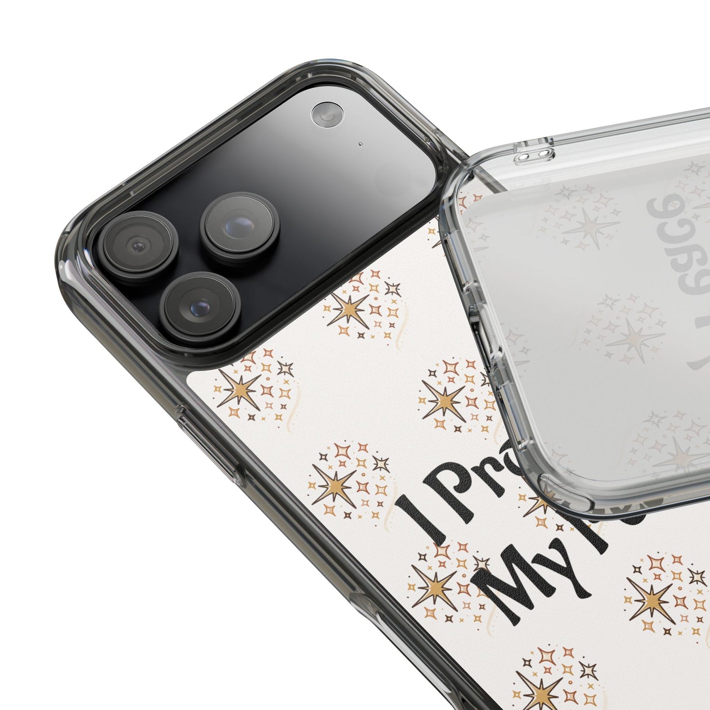 Protect My Peace Clear Impact-Resistant Phone Case