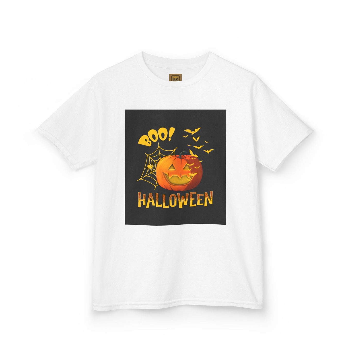 "Boo Halloween" Kids Halloween Tee- Lowkey Lil' Ones Collection