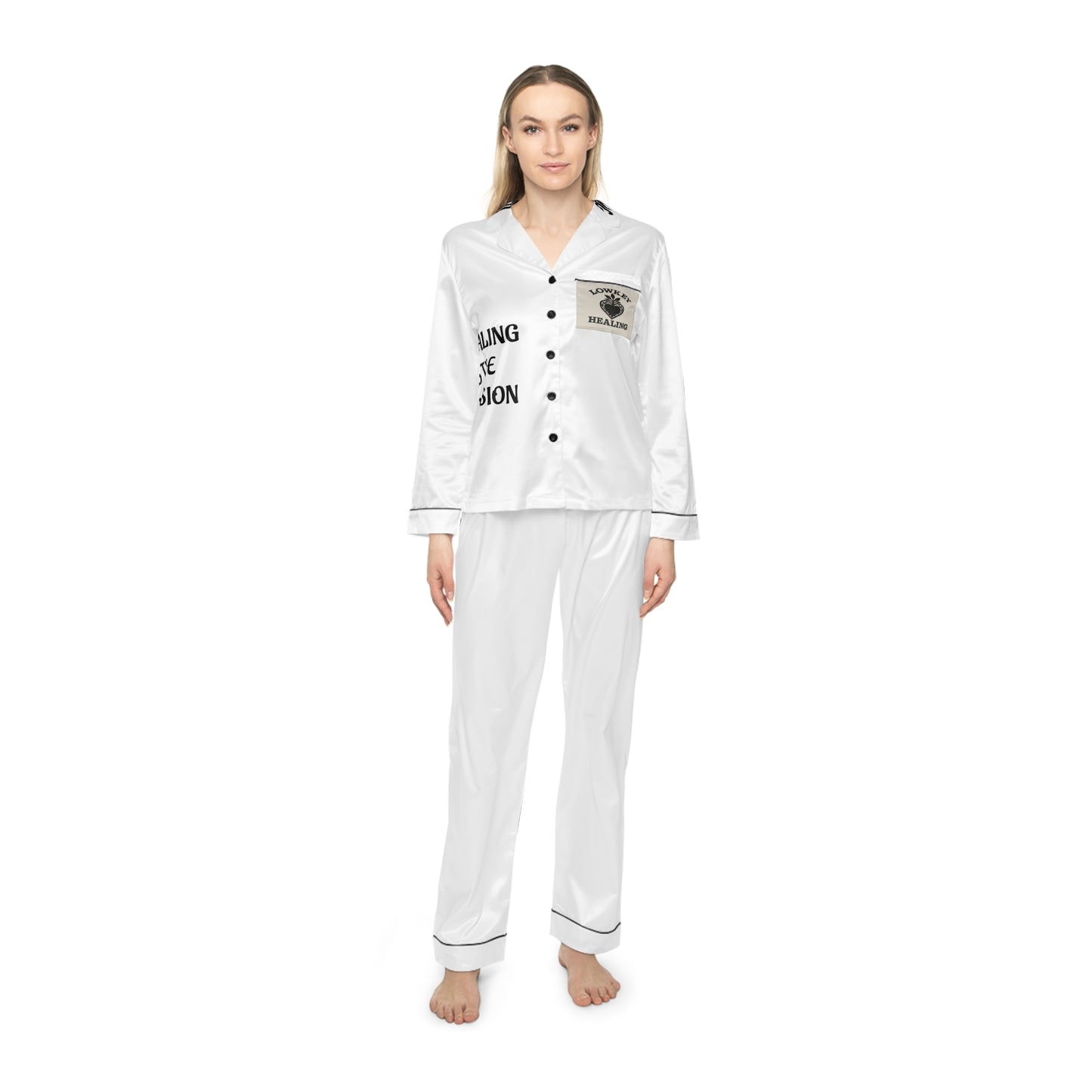 LOWKEY LUXE SATIN SLEEP SET- REST LIKE YOU LOVE YOURSELF