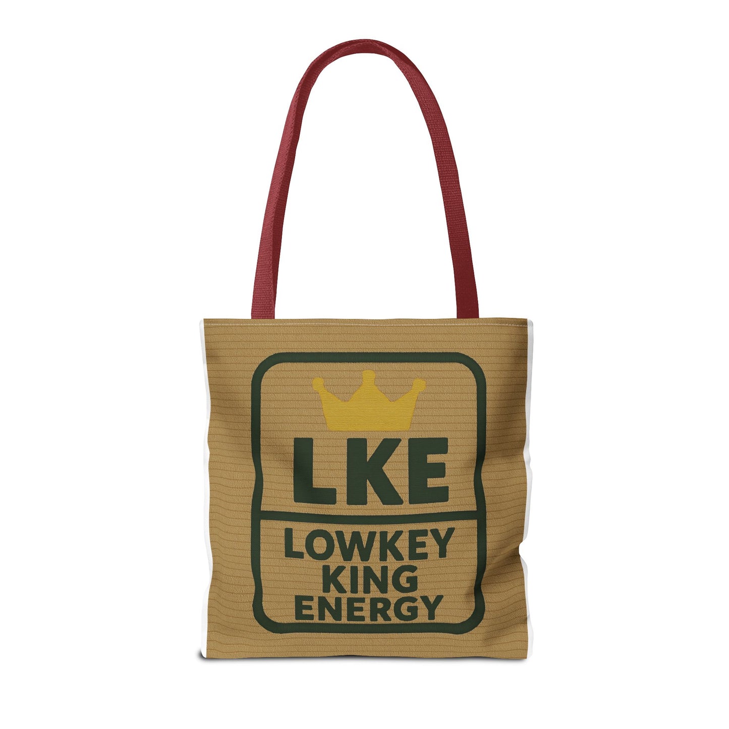 LOWKEY HEALING ENERGY TOTE BAG- EMPOWERED, GROUNDED, ROYAL.