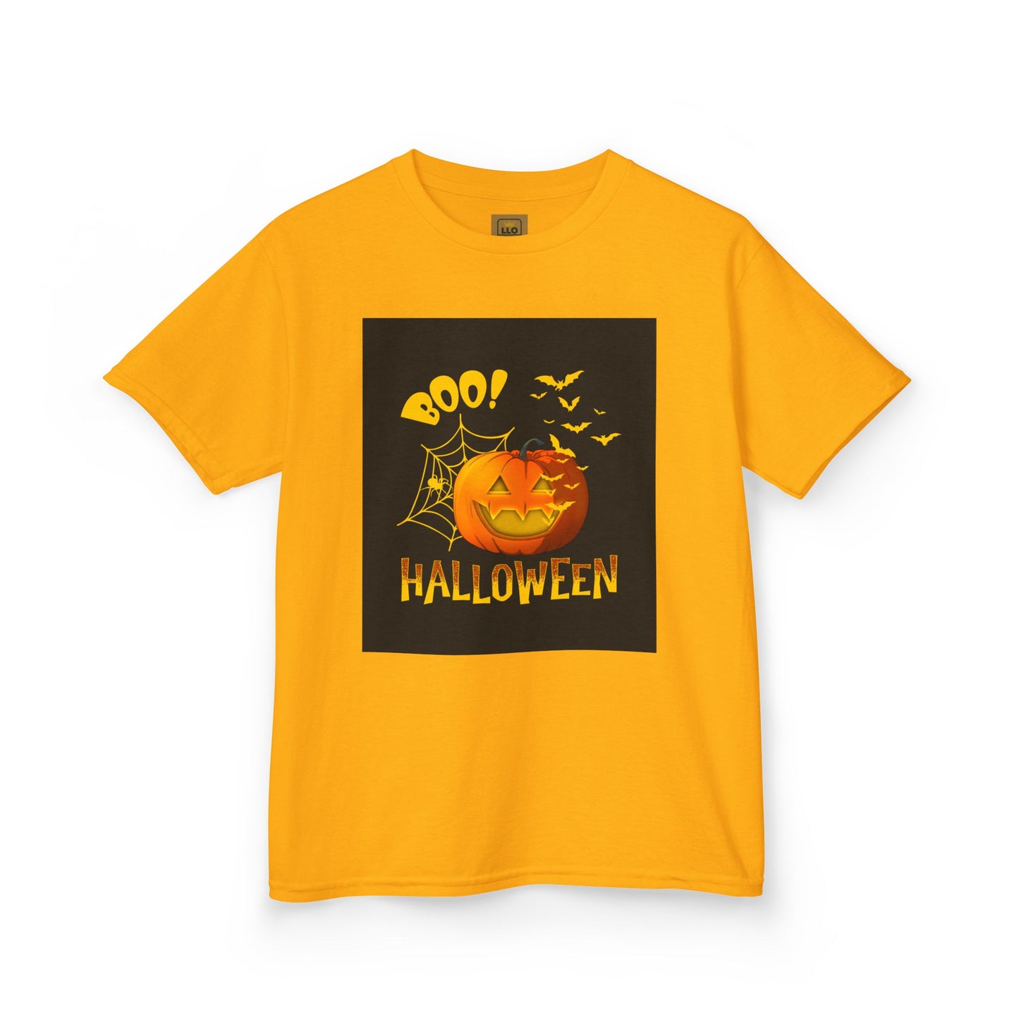 "Boo Halloween" Kids Halloween Tee- Lowkey Lil' Ones Collection