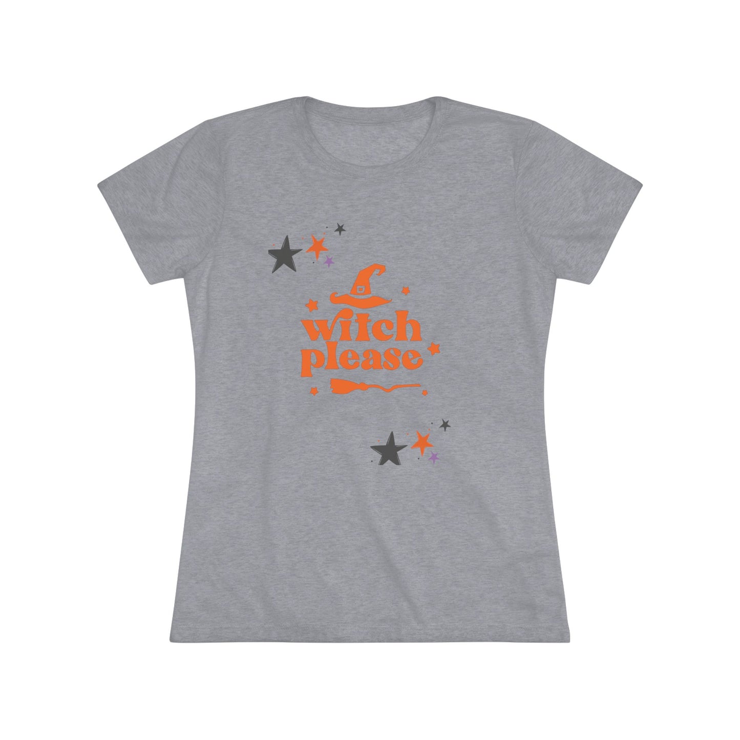 Witch Please Women's Triblend Tee -