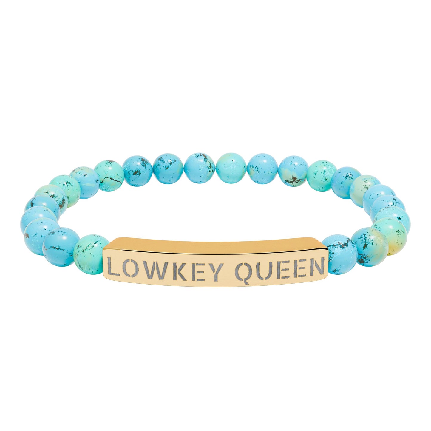 Lowkey Queen Beaded Bracelet