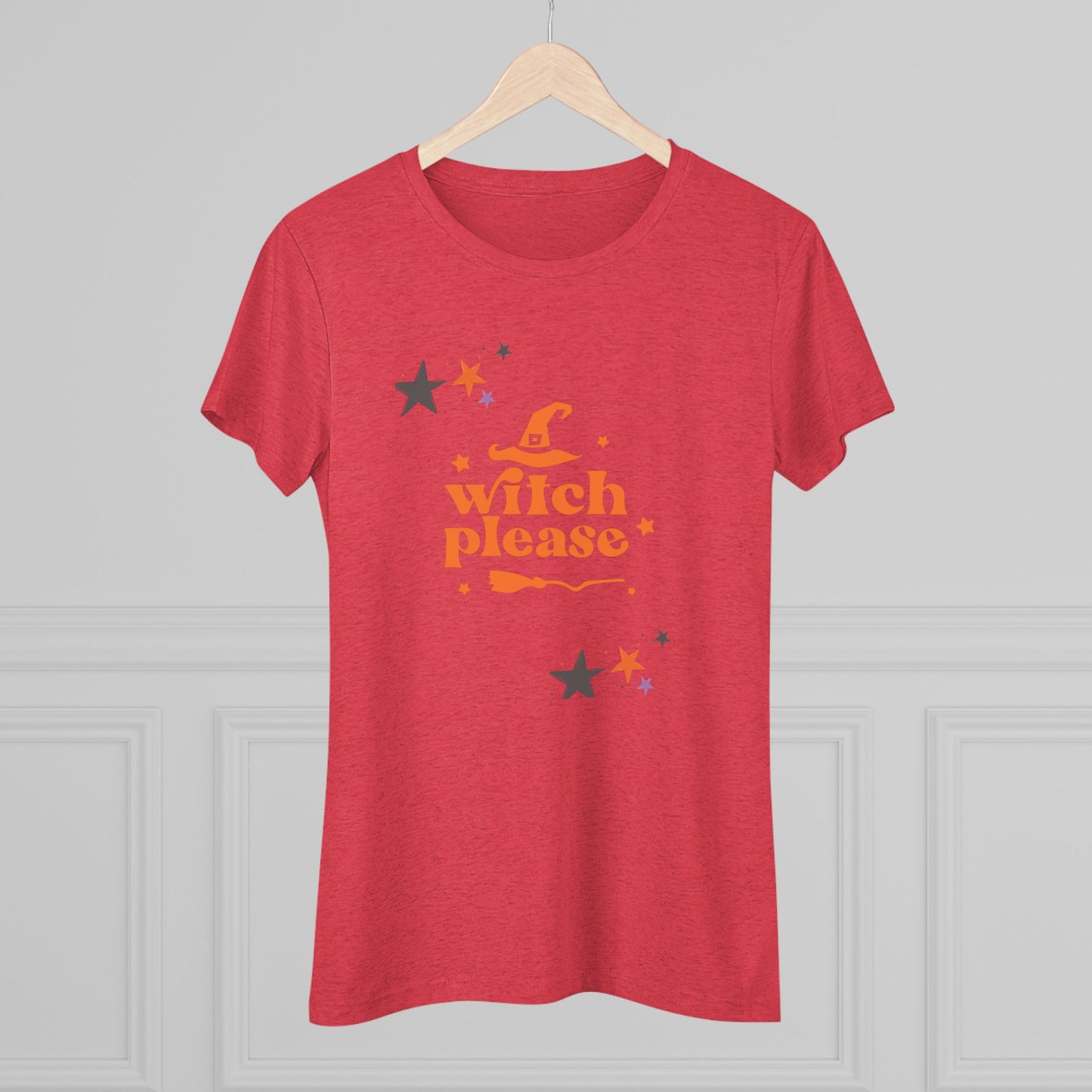 Witch Please Women's Triblend Tee -