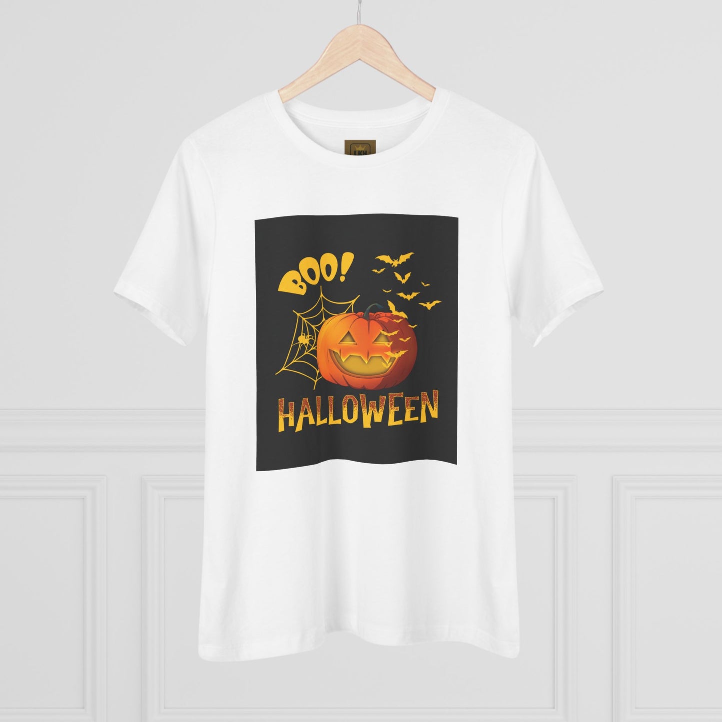 "Boo Halloween" PUMPKIN TEE- LOWKEY HEALING HALLOWEEN COLLECTION