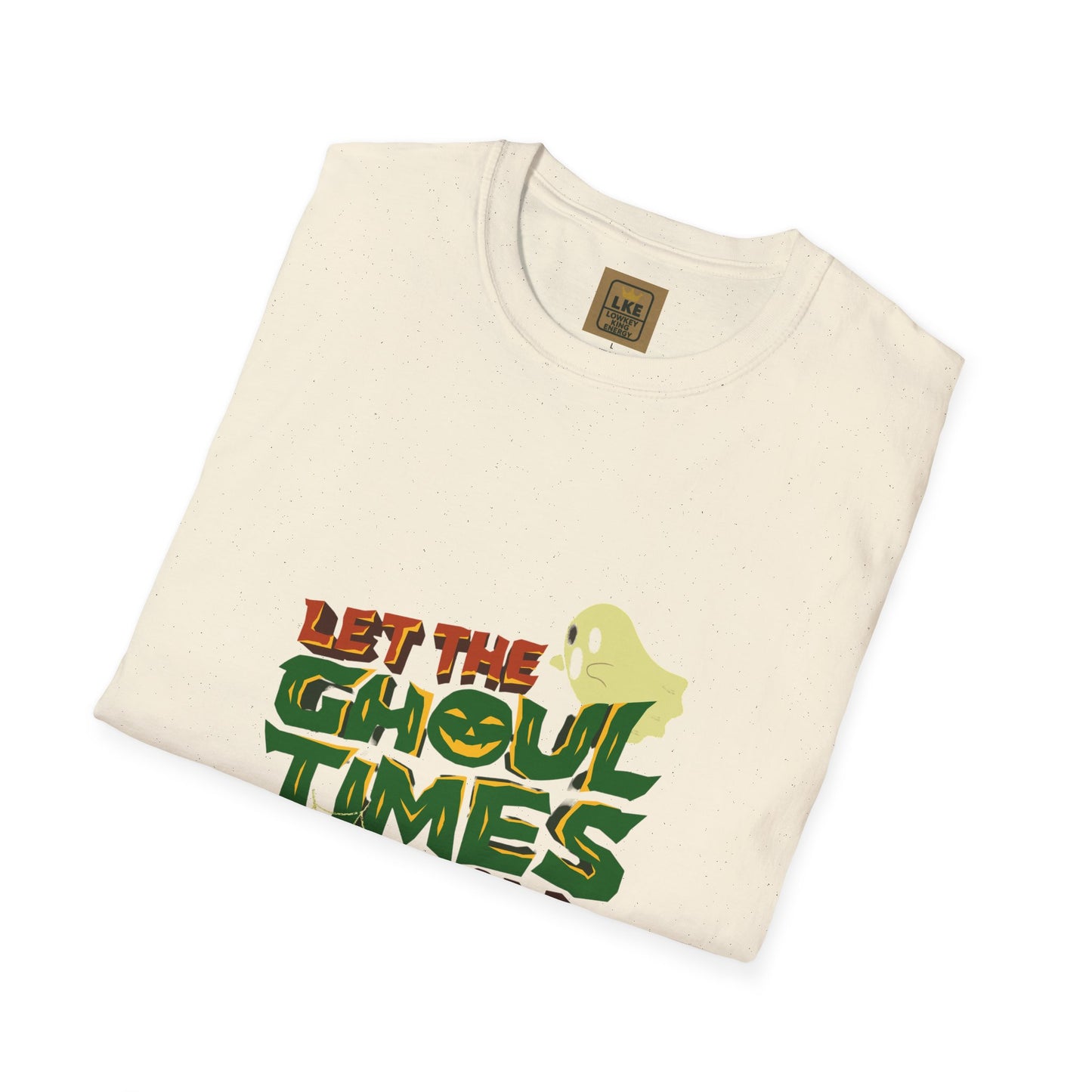 "Let The Ghoul Times Roll-Men's Halloween Tee"