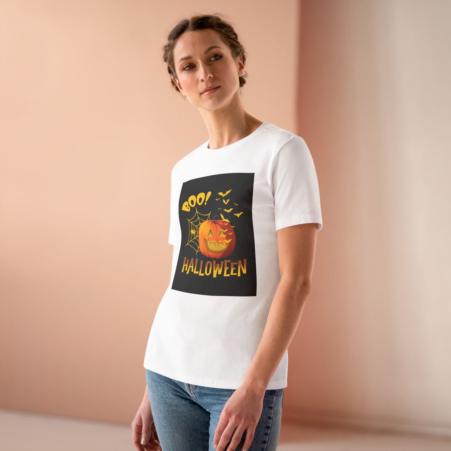 "WITCHY BUT HEALING " PUMPKIN TEE- LOWKEY HEALING HALLOWEEN COLLECTION