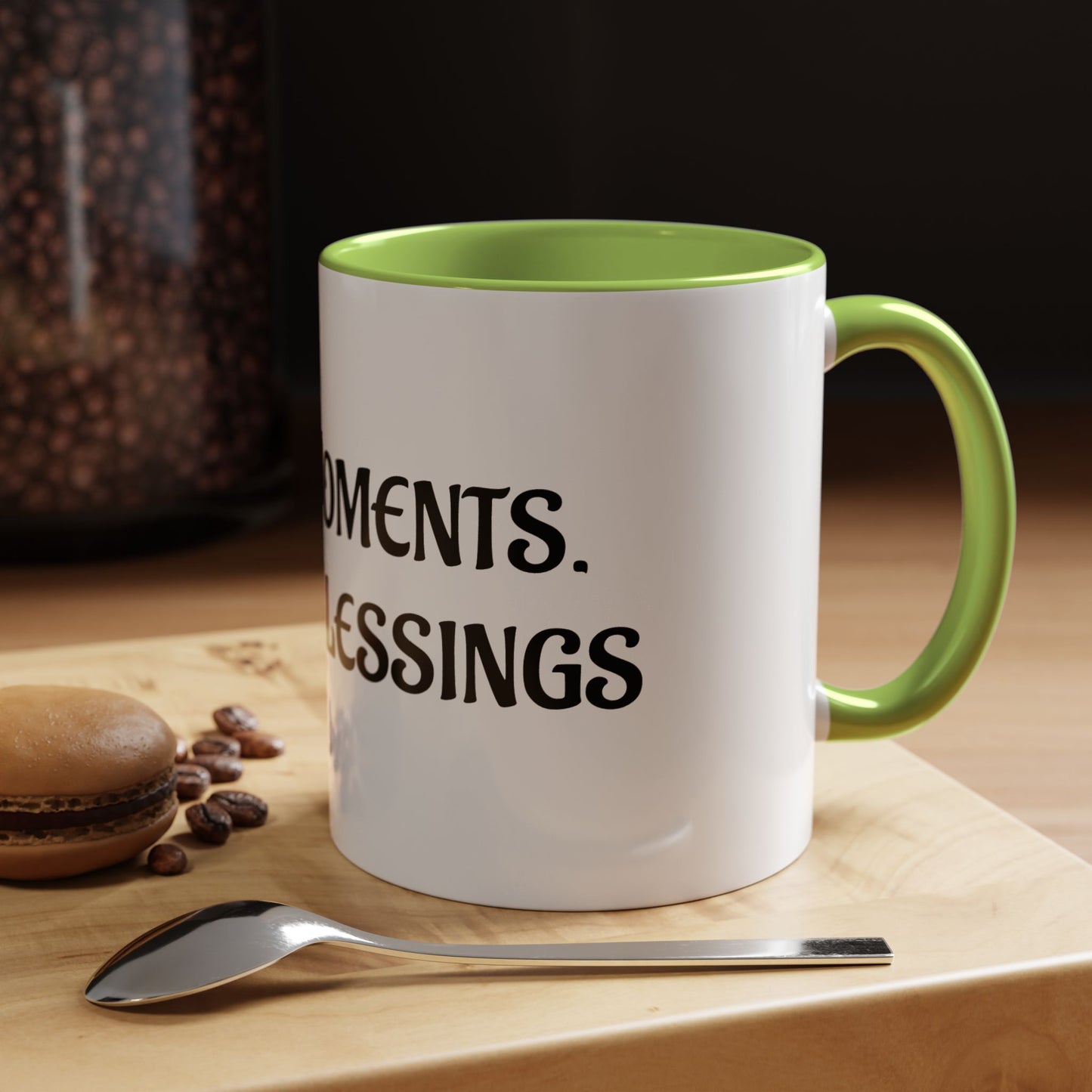 Soft Moments & Warm Blessings Ceramic Mug- Lowkey Healing