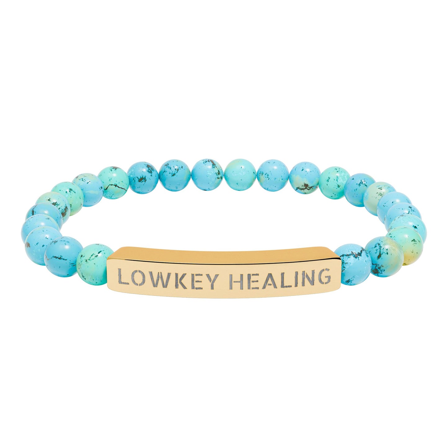 Lowkey Healing Stone Bead Bracelet