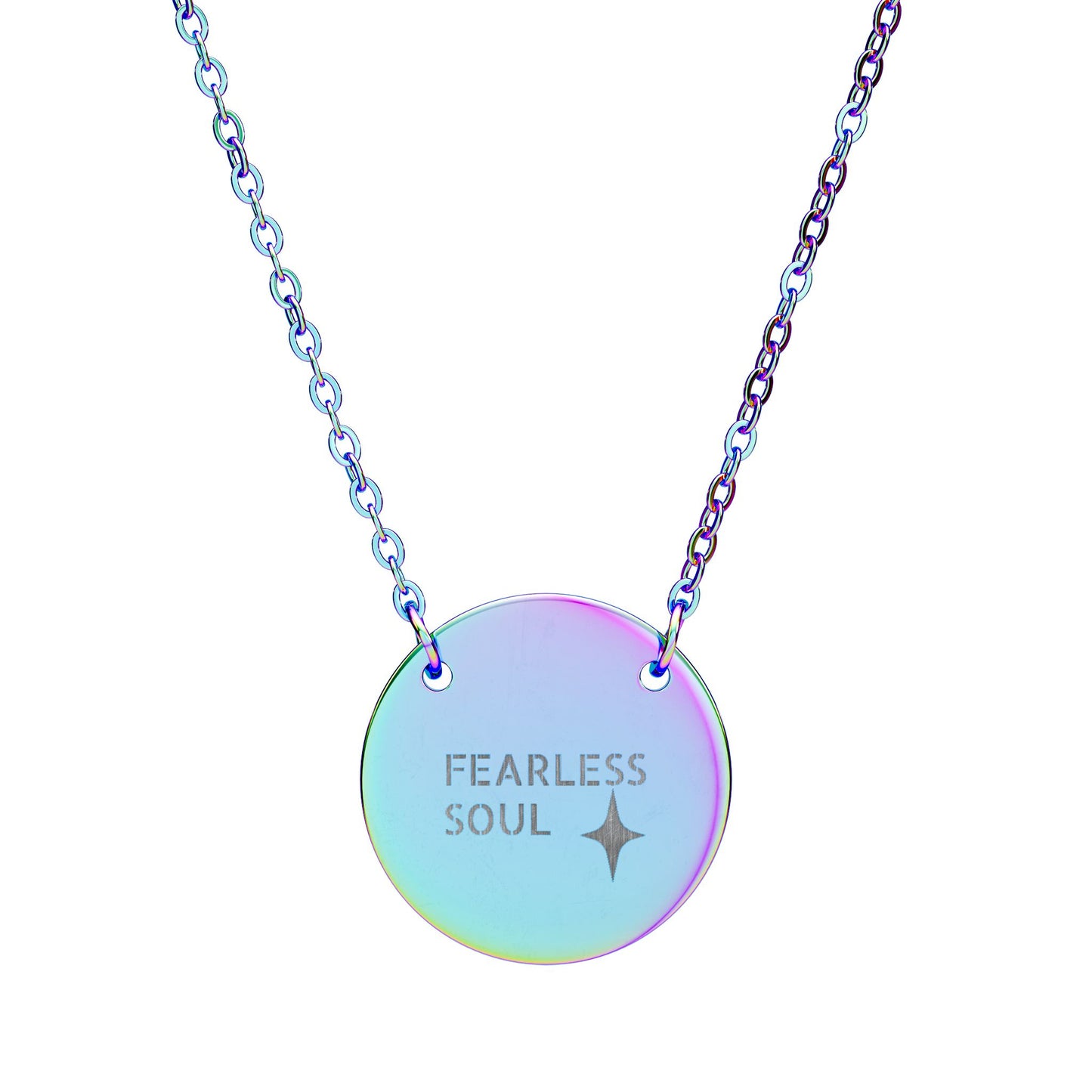 Lowkey Adorned "Fearless Soul" necklace