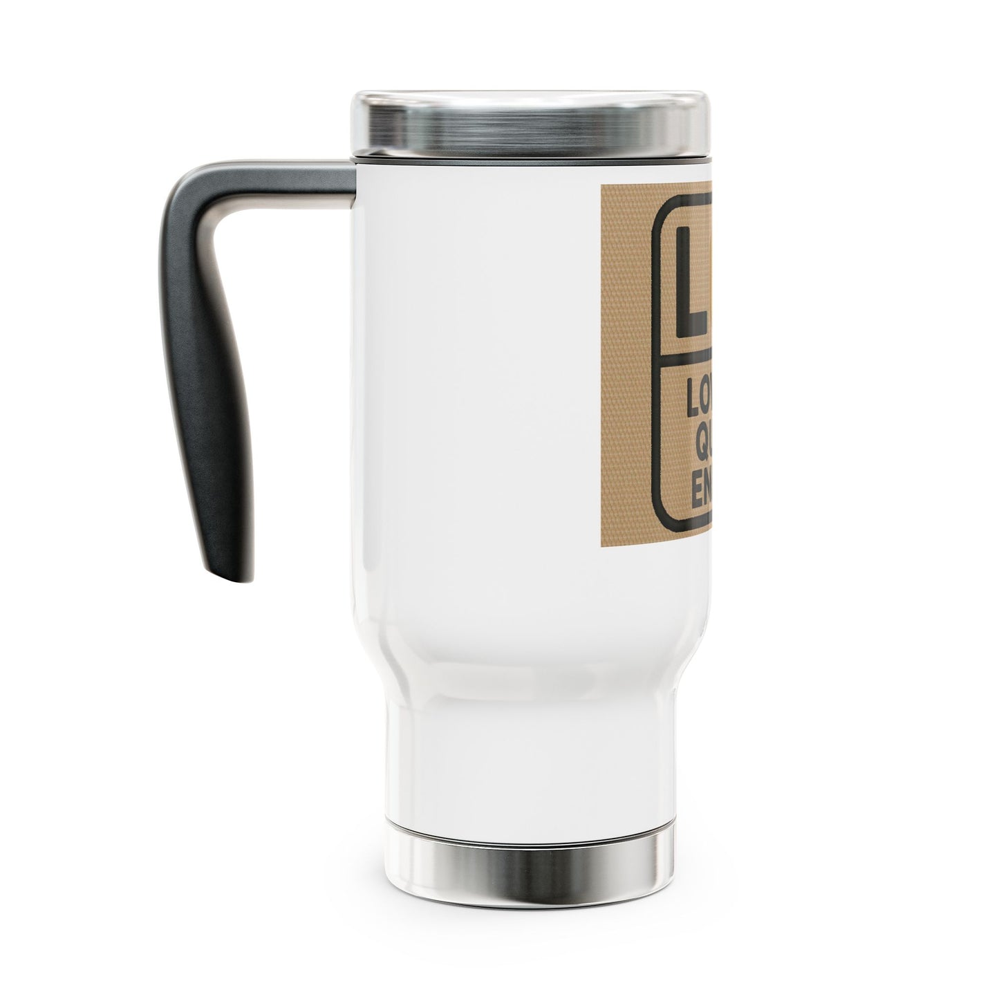 Lowkey Queen Energy Travel Mug-Sip In Your Soft Era