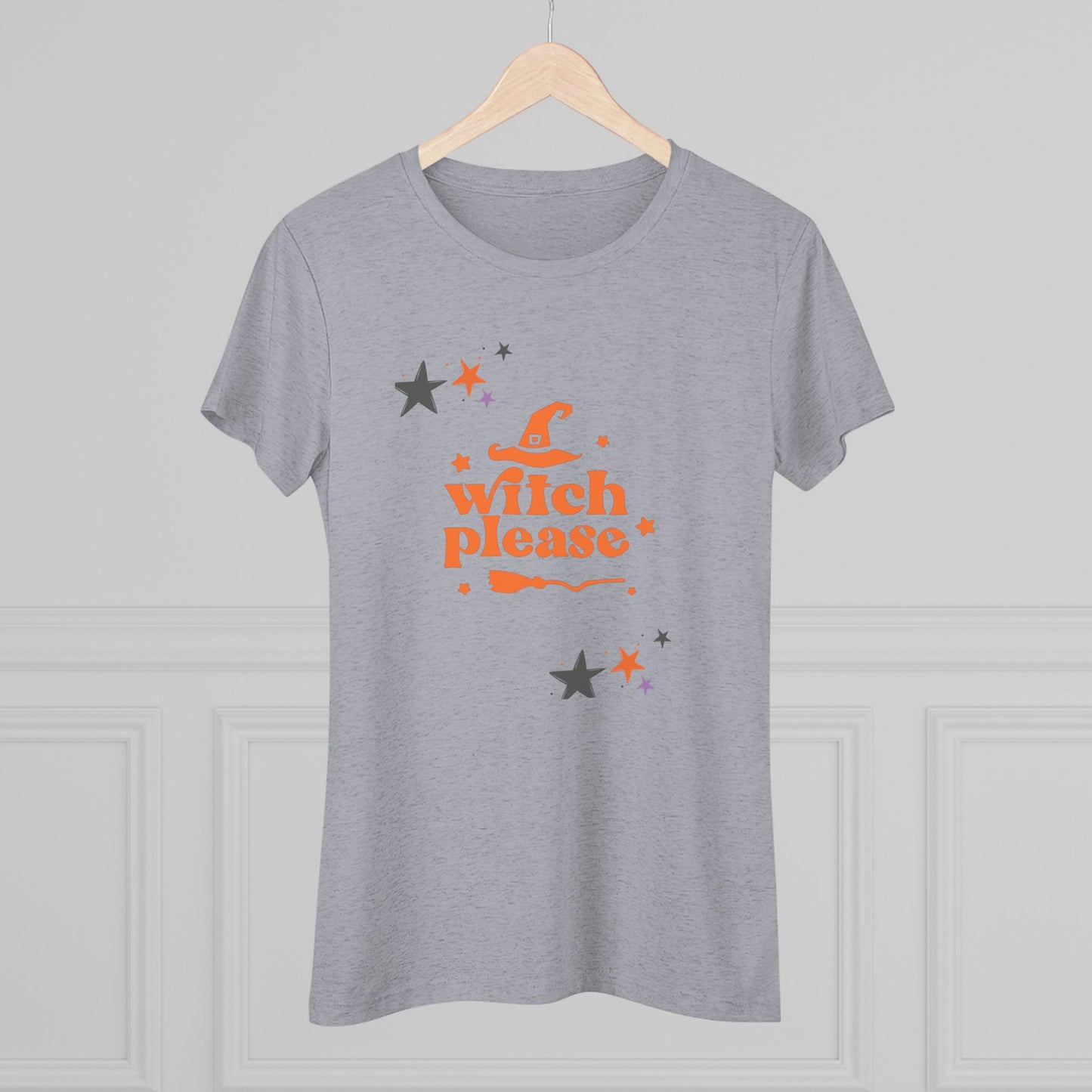 Witch Please Women's Triblend Tee -