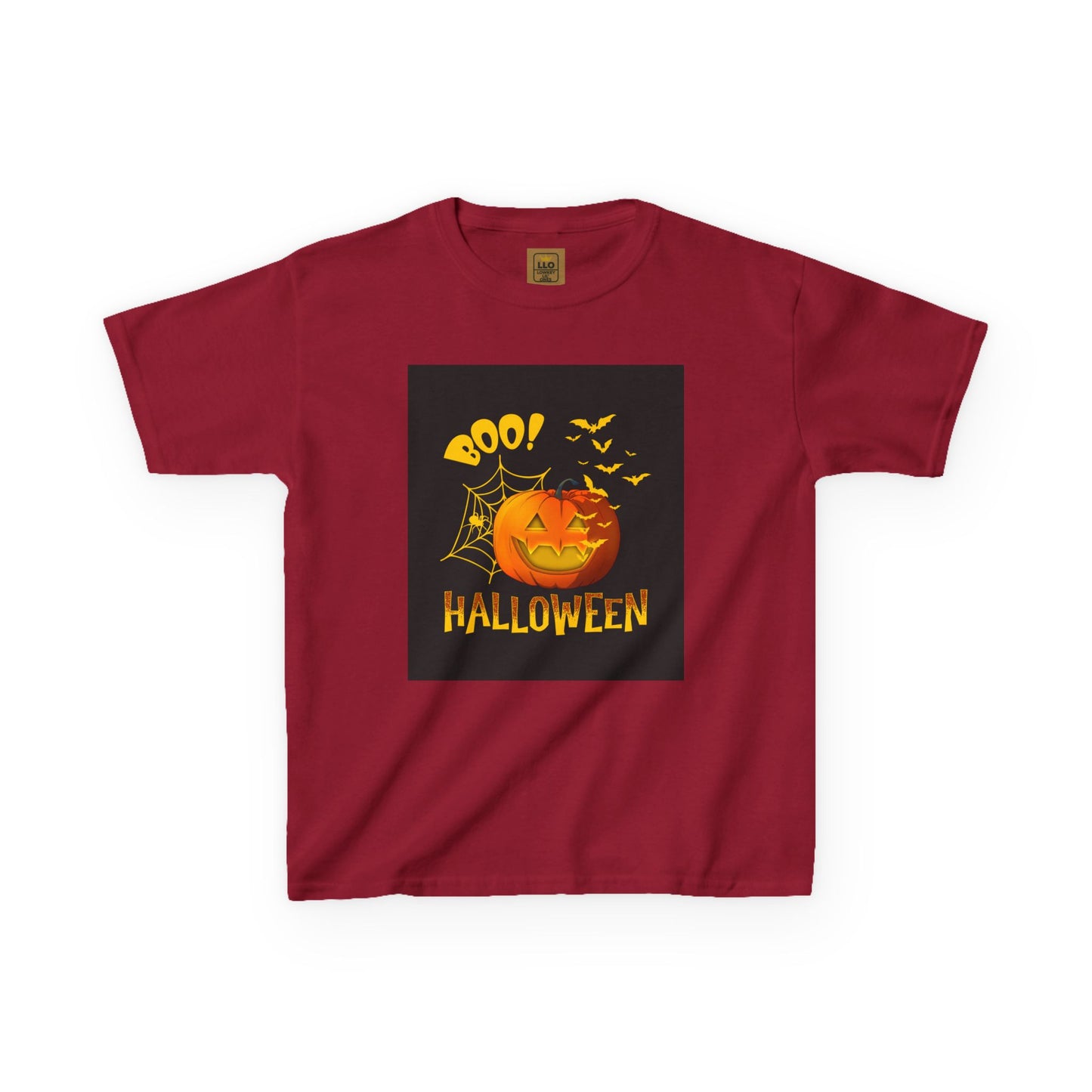"Boo Halloween" Kids Halloween Tee- Lowkey Lil' Ones Collection