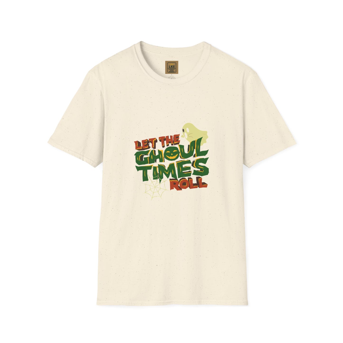 "Let The Ghoul Times Roll-Men's Halloween Tee"