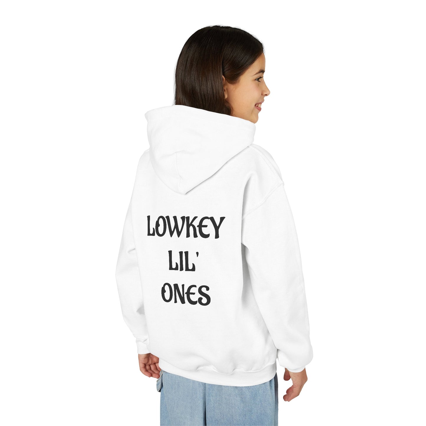 Lowkey Lil' Ones Merry Christmas Penguin Youth Hoodie