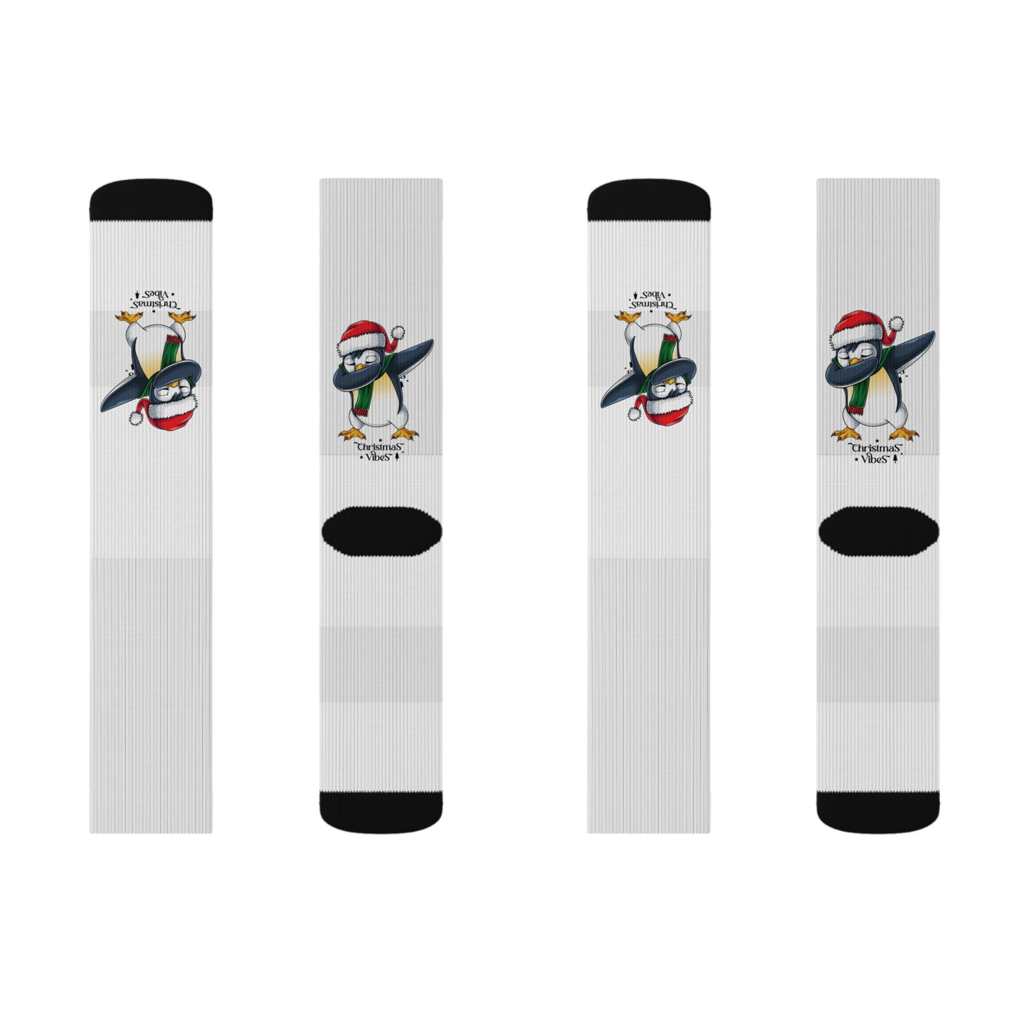 Christmas Vibes  Penguin Socks