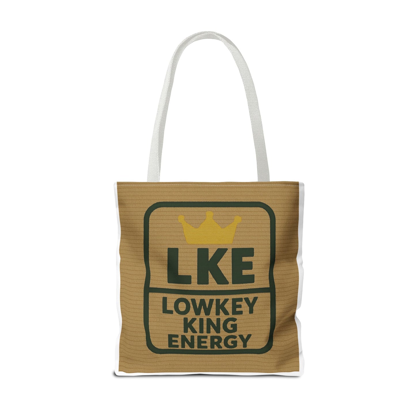 LOWKEY HEALING ENERGY TOTE BAG- EMPOWERED, GROUNDED, ROYAL.