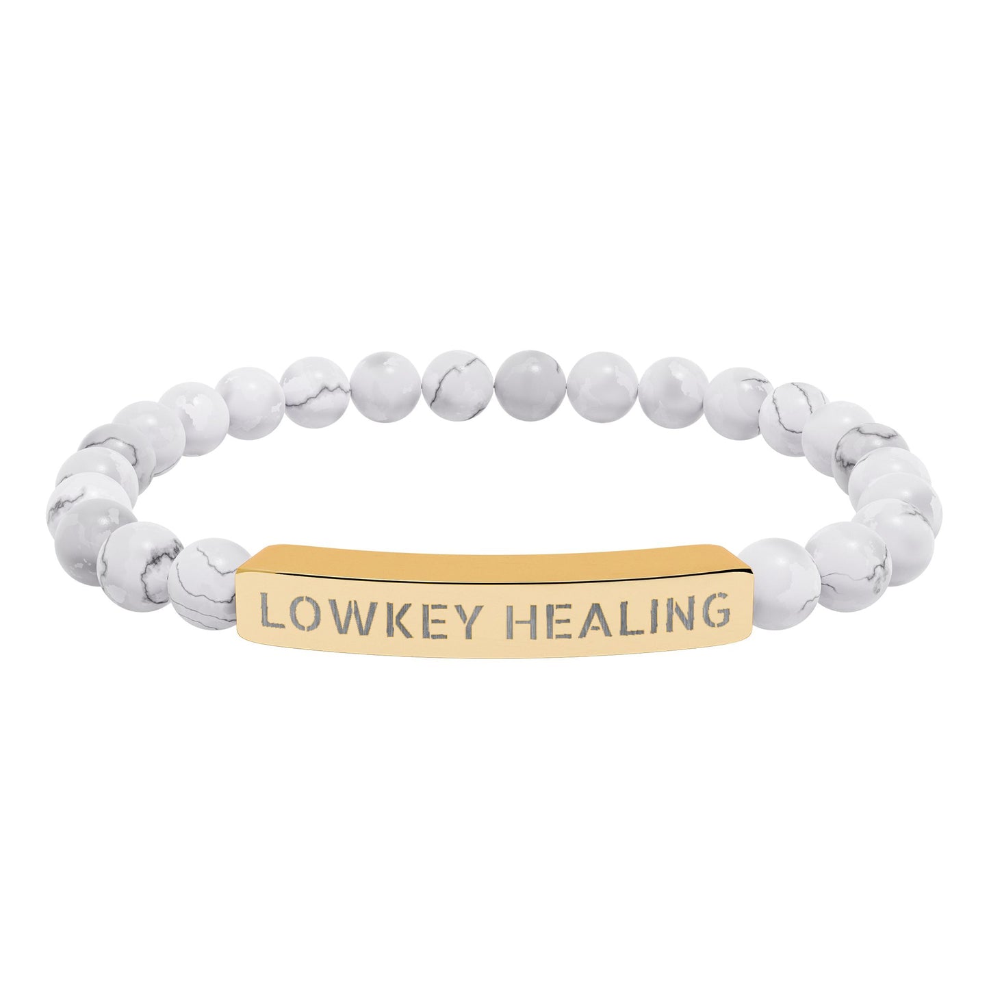 Lowkey Healing Stone Bead Bracelet