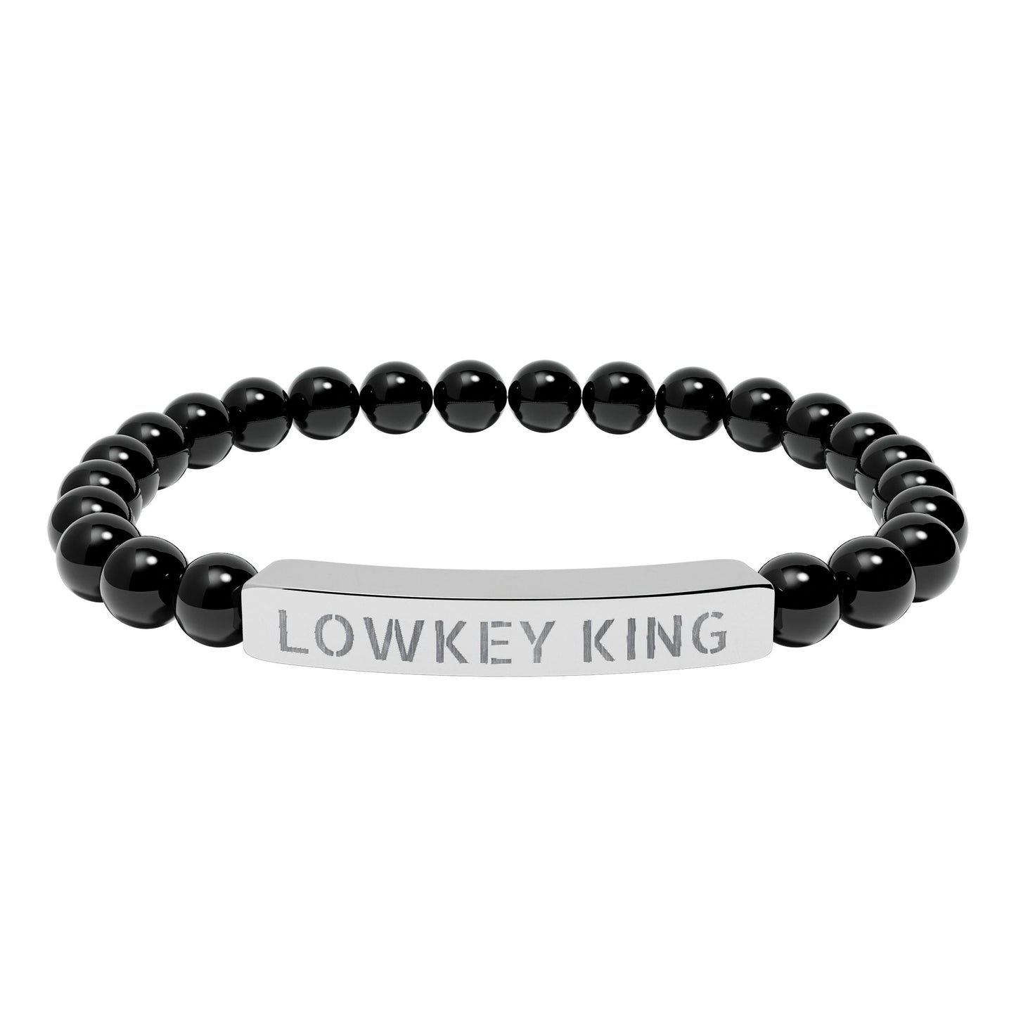 Lowkey King Beaded Bracelet