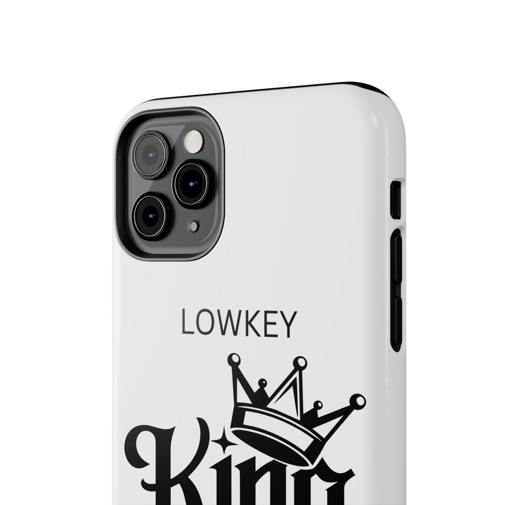Lowkey King Energy Phone Case — Tough Protective Phone Case