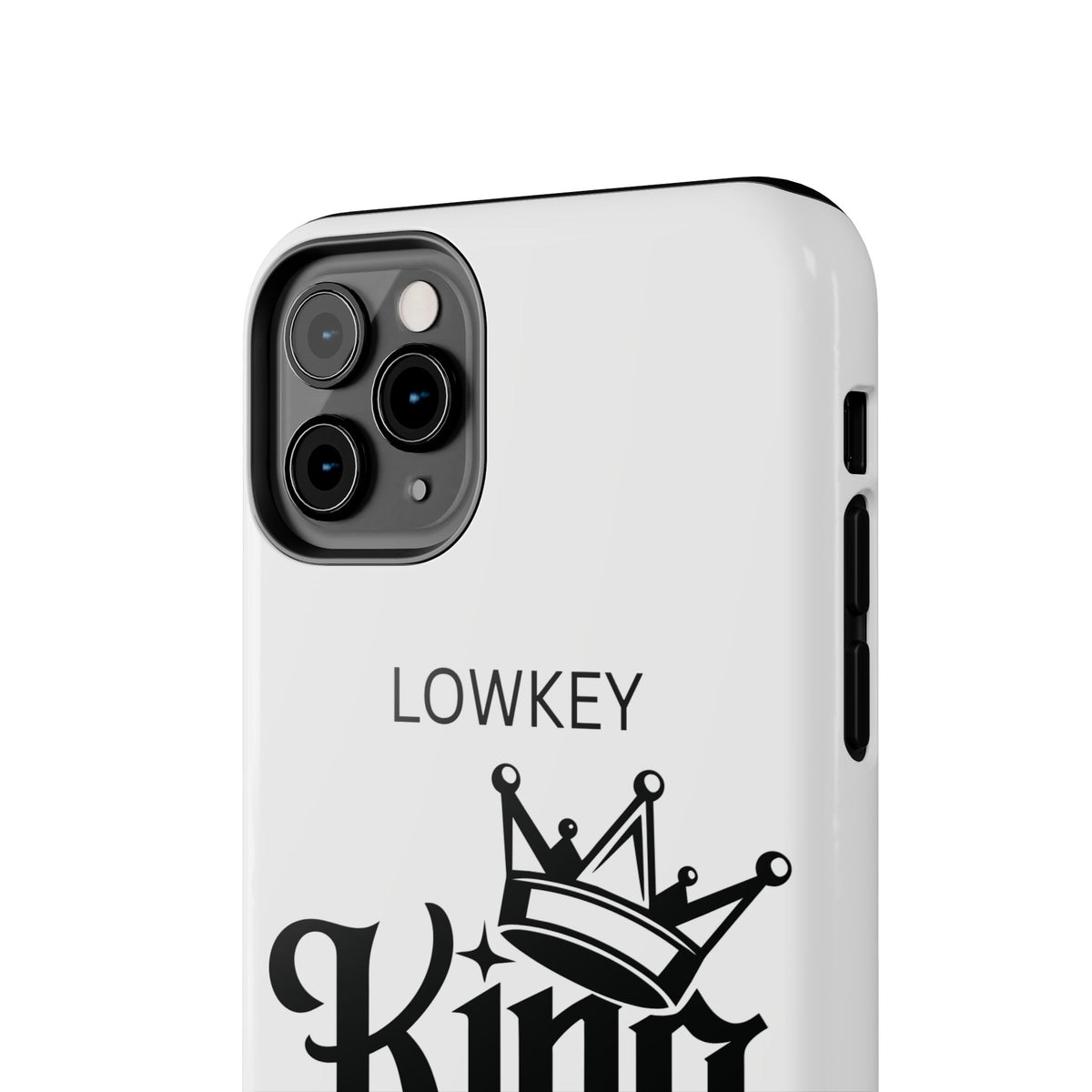 Lowkey King Energy Phone Case — Tough Protective Phone Case