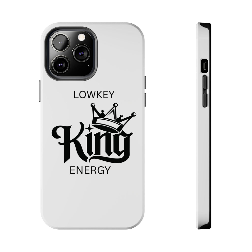 Lowkey King Energy Phone Case — Tough Protective Phone Case