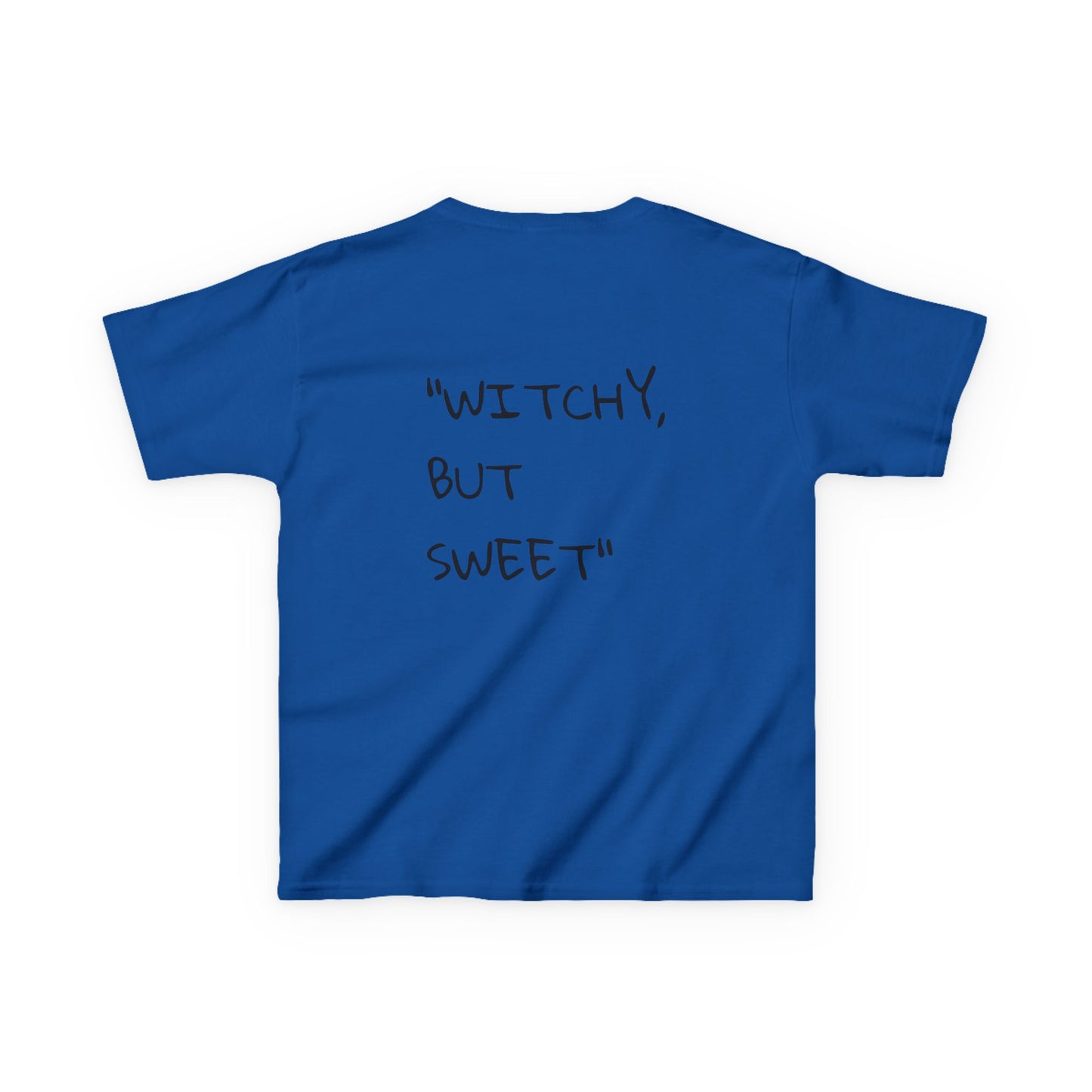 "witchy But Sweet" Kids Halloween Tee- Lowkey Lil' Ones Collection