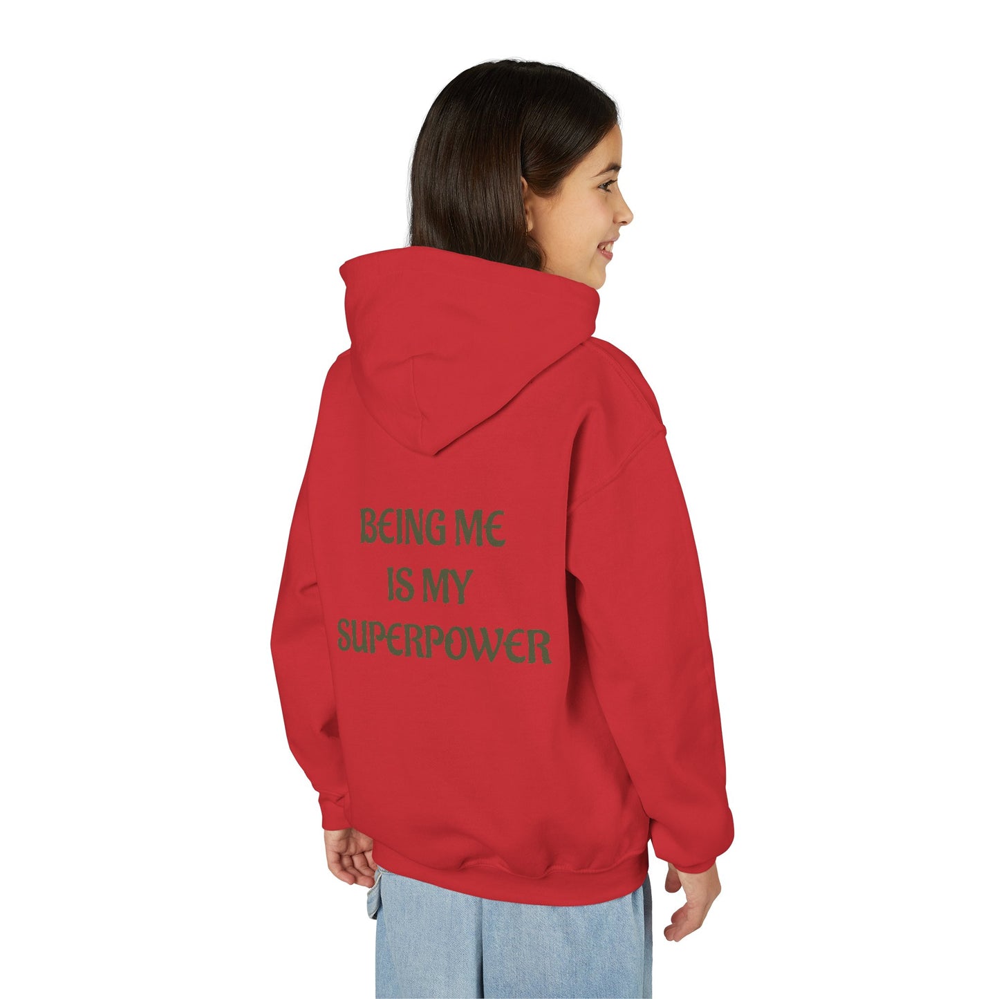 Lowkey Lil' Ones "peaceful Moon" Youth Hoodie- Calm Energy For Growing Queens
