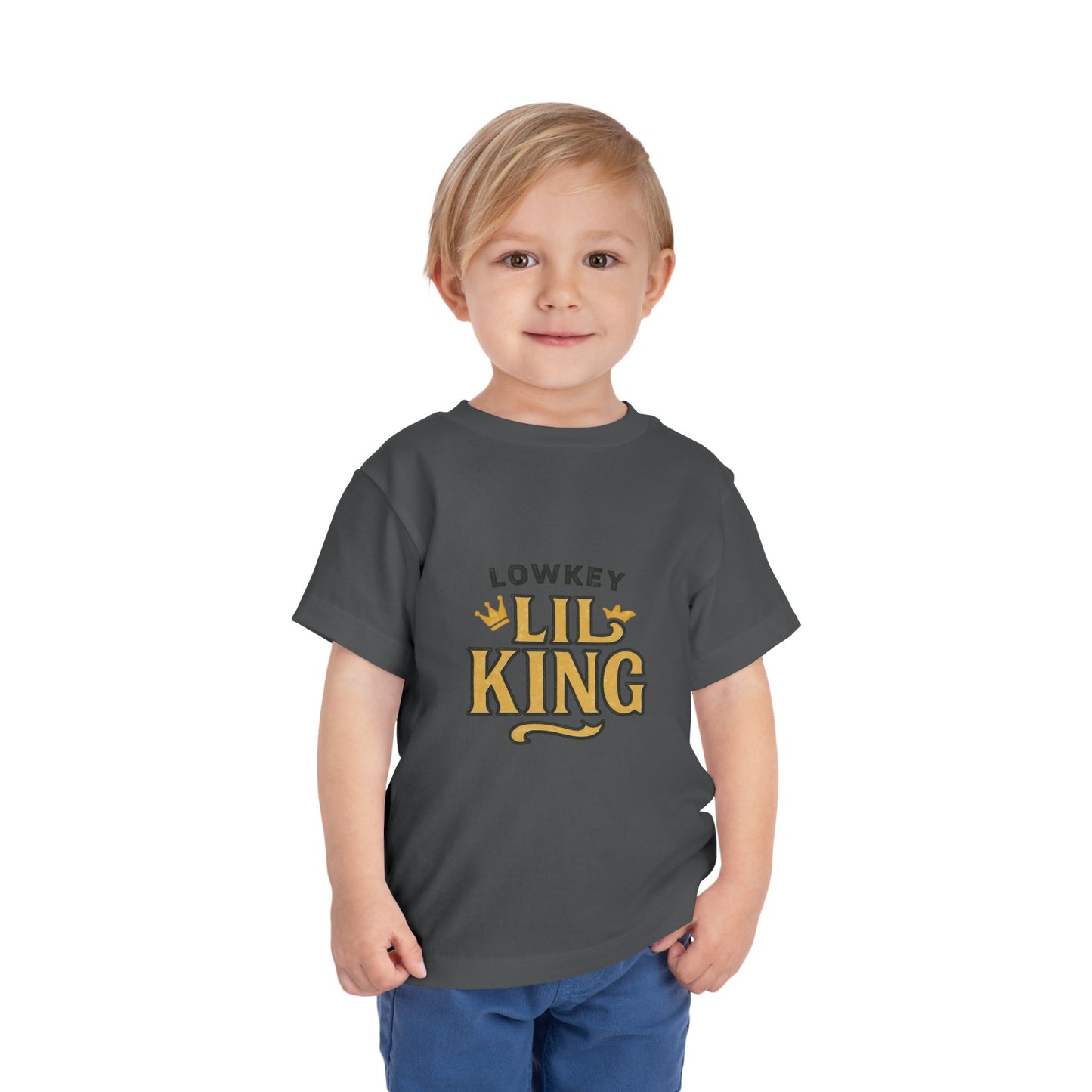 Lowkey Lil King Toddler Tee
