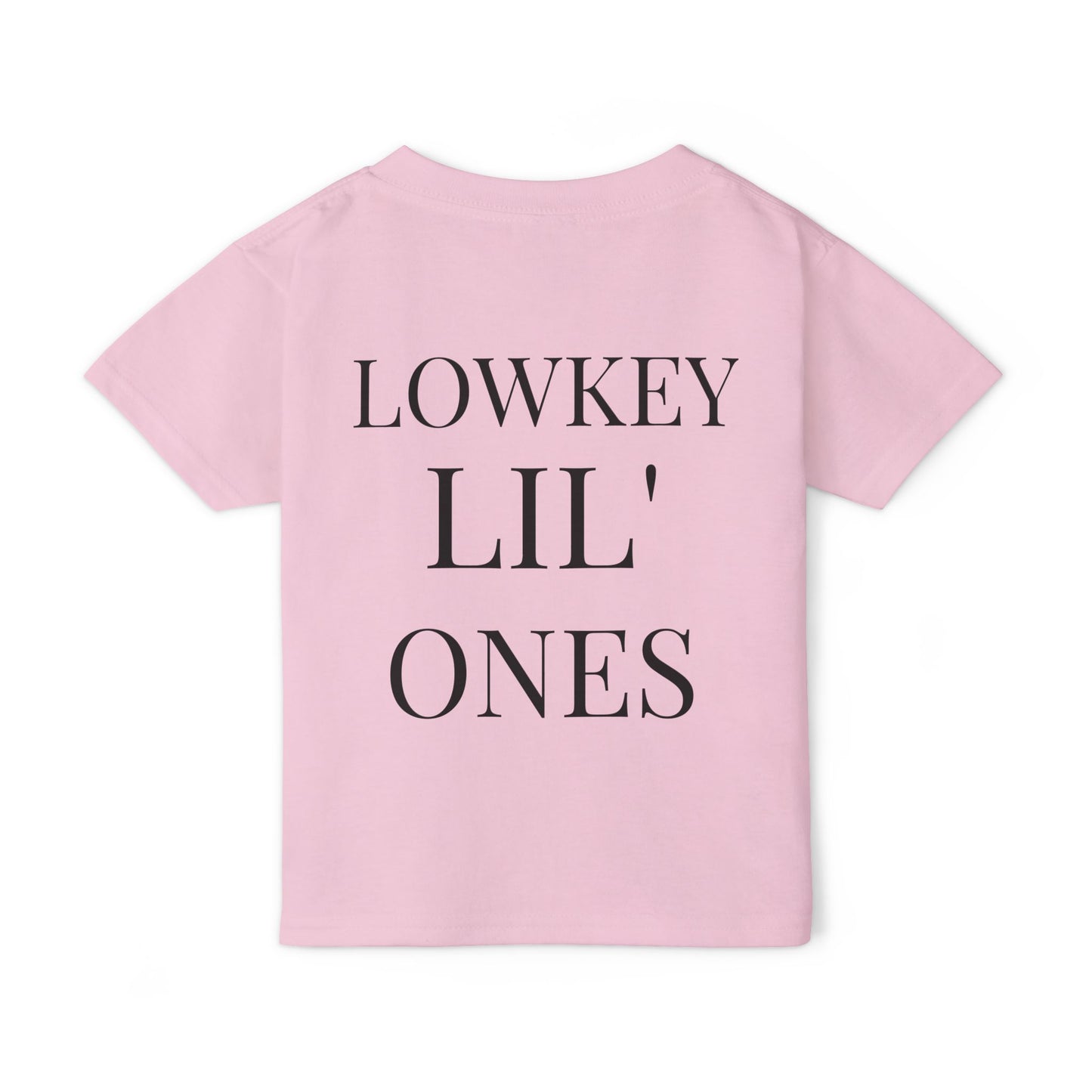 "LOWKEY LIL' ONES MOON & STARS TODDLER SHIRT-SOFT AFFIRMATION TEE FOR KIDS, GENTLE STRENGTH, DREAMY COMFORT"