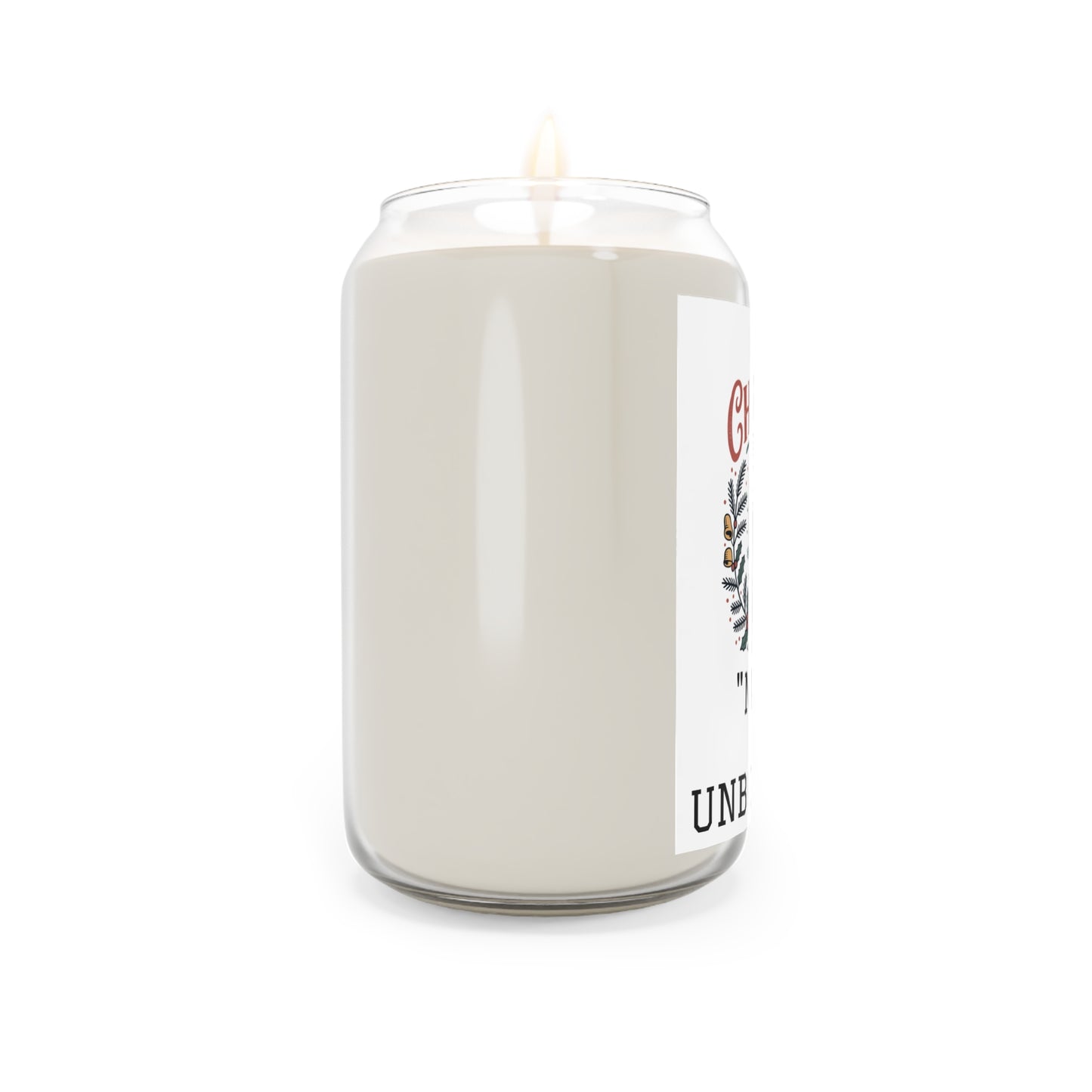 Merry & Unbothered Holiday Candle