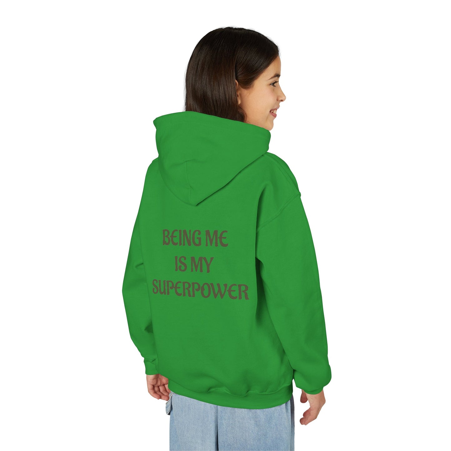 Lowkey Lil' Ones "peaceful Moon" Youth Hoodie- Calm Energy For Growing Queens