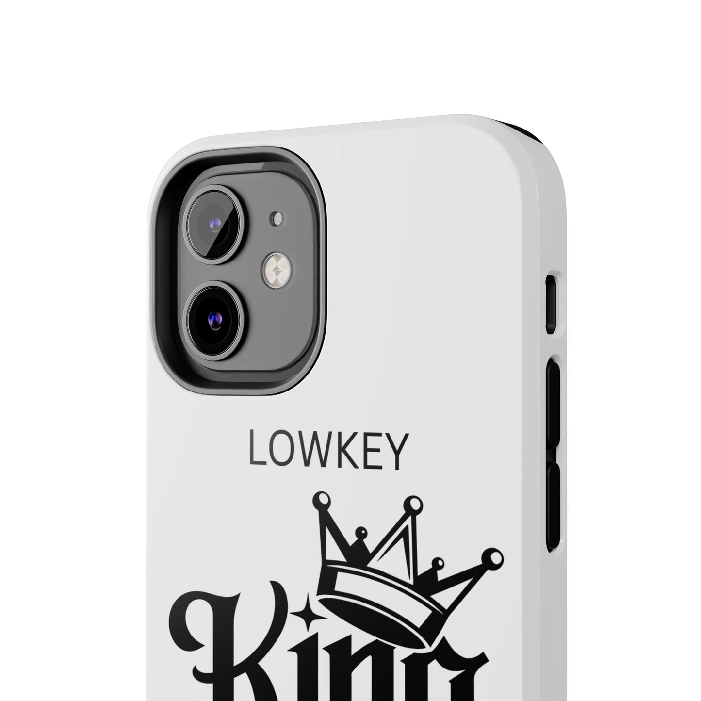 Lowkey King Energy Phone Case — Tough Protective Phone Case