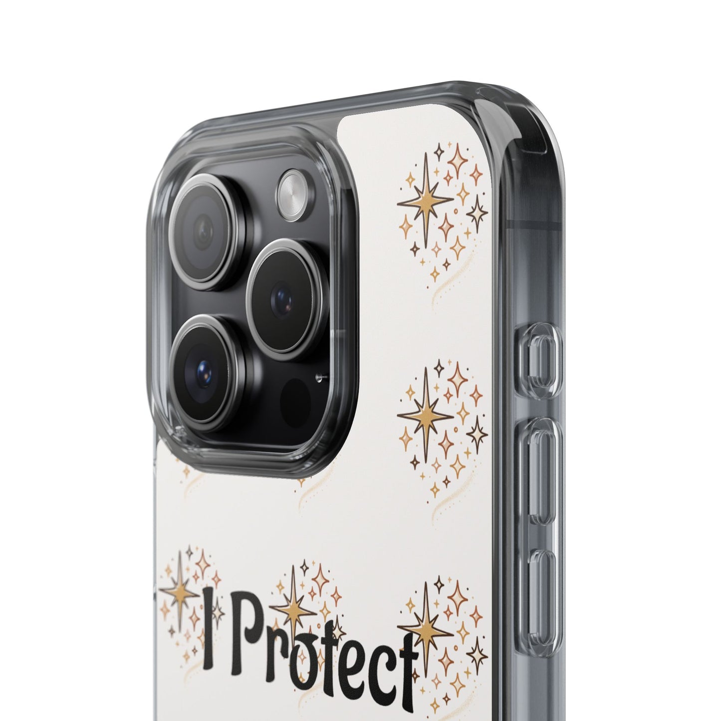 Copy of Protect My Peace Clear Impact-Resistant Phone Case