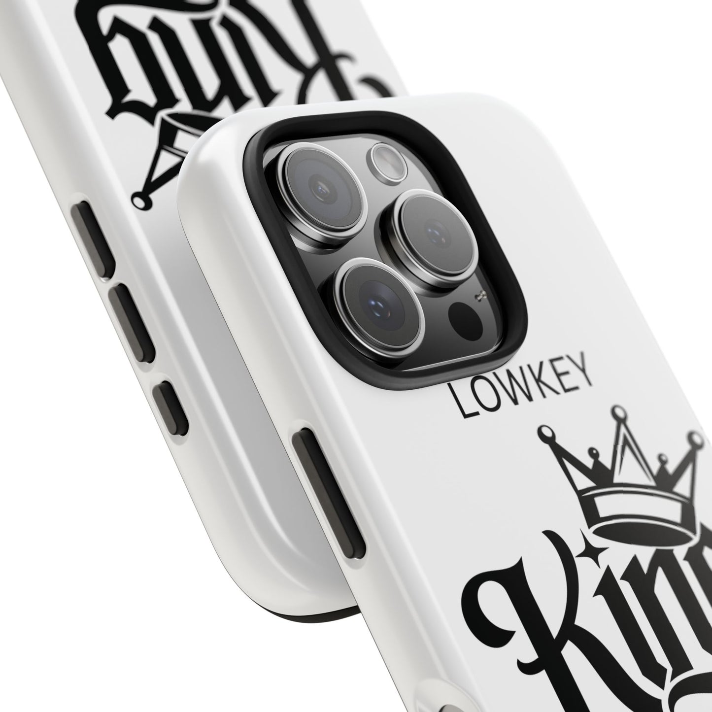 Lowkey King Energy Phone Case — Tough Protective Phone Case