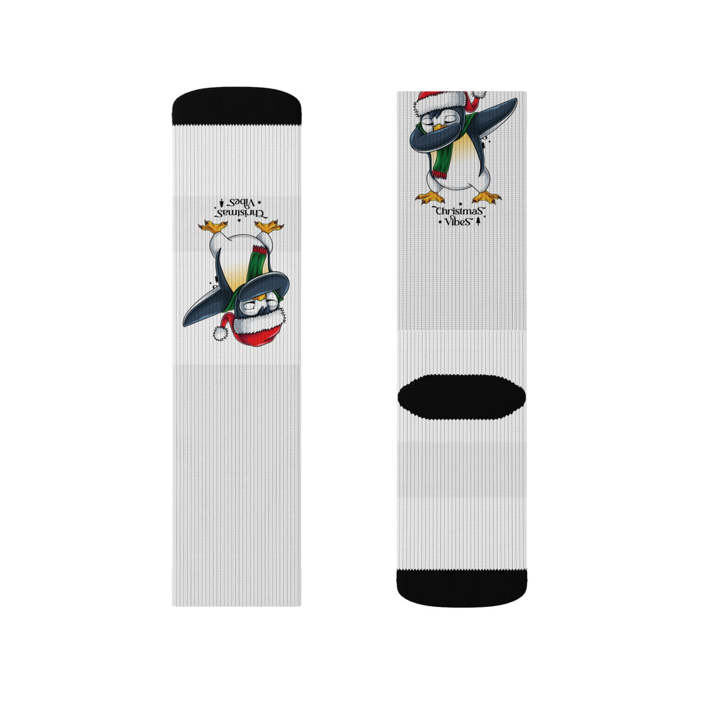 Christmas Vibes  Penguin Socks