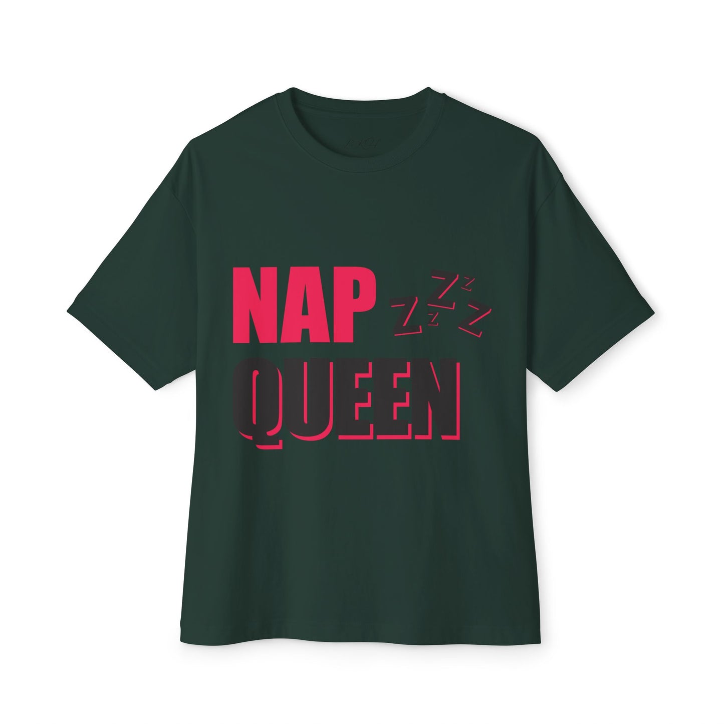 Nap Queen Oversized Tee - Relax Fit Sleep Lovers T-Shirt lowkey healing