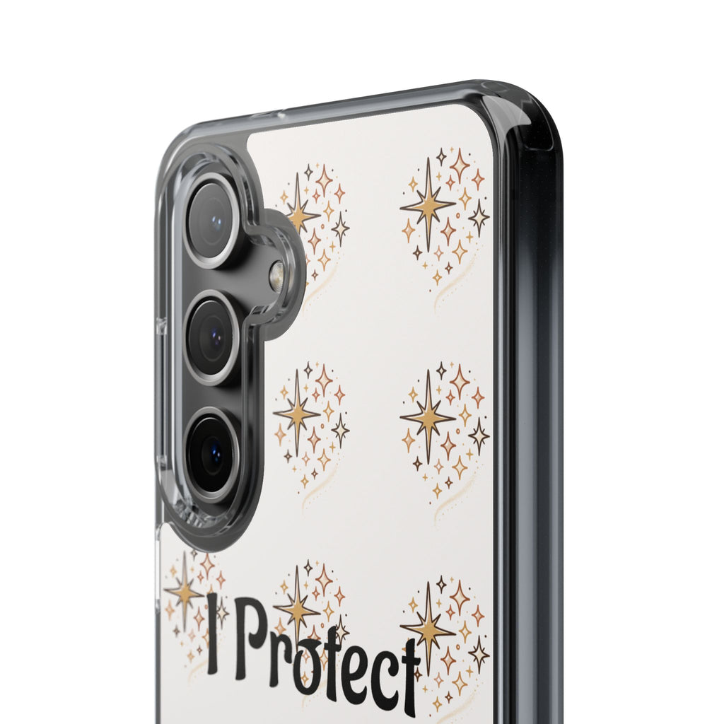 Protect My Peace Clear Impact-Resistant Phone Case