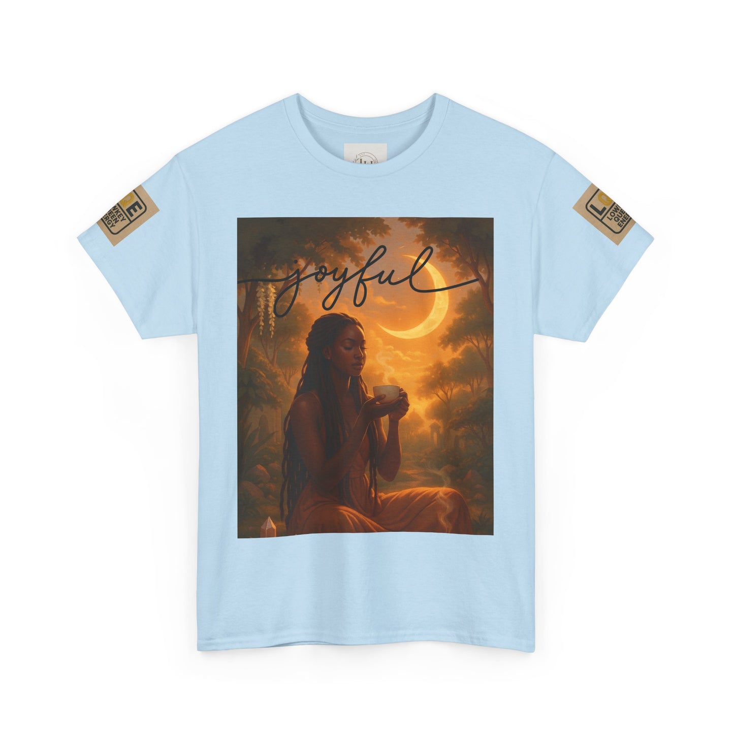 LOWKEY QUEEN TEE- GRACEFOL.GROUNDED. GLOWING