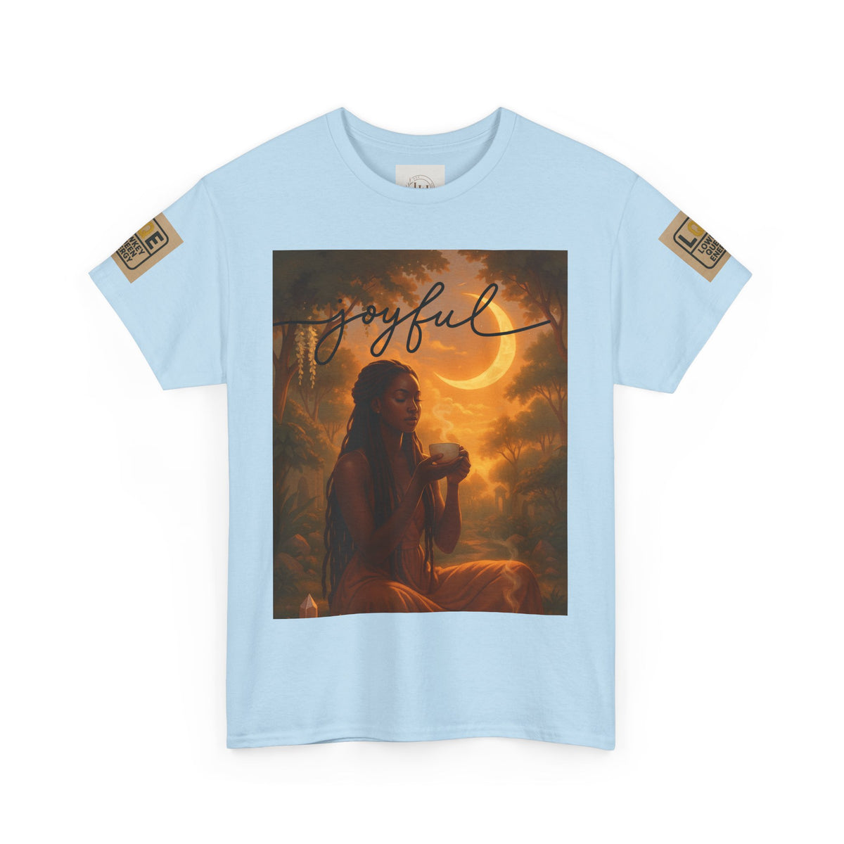 LOWKEY QUEEN TEE- GRACEFOL.GROUNDED. GLOWING