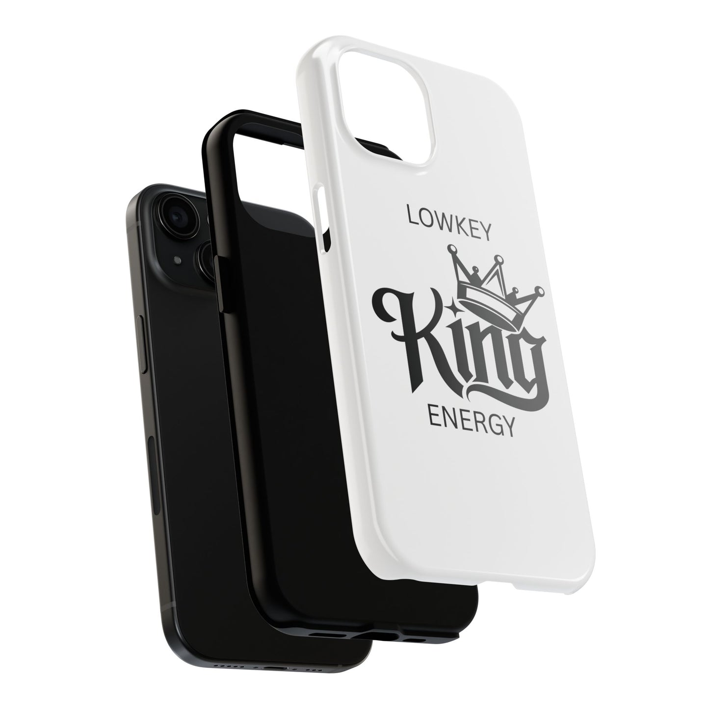 Lowkey King Energy Phone Case — Tough Protective Phone Case